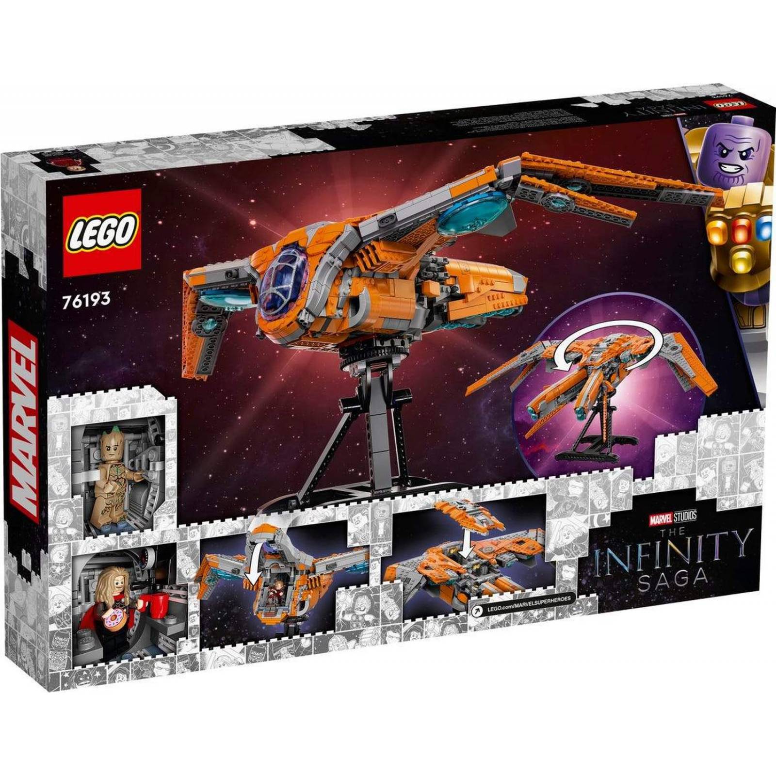 LEGO Marvel Nave de los Guardianes 76193 