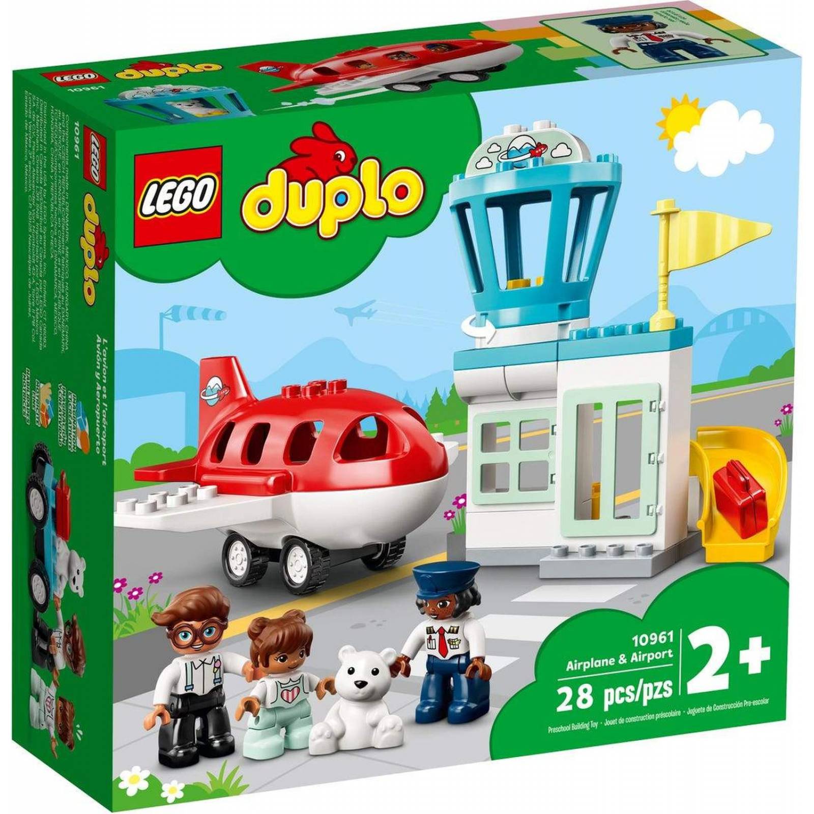 LEGO Duplo Town Avion y Aeropuerto 10961 