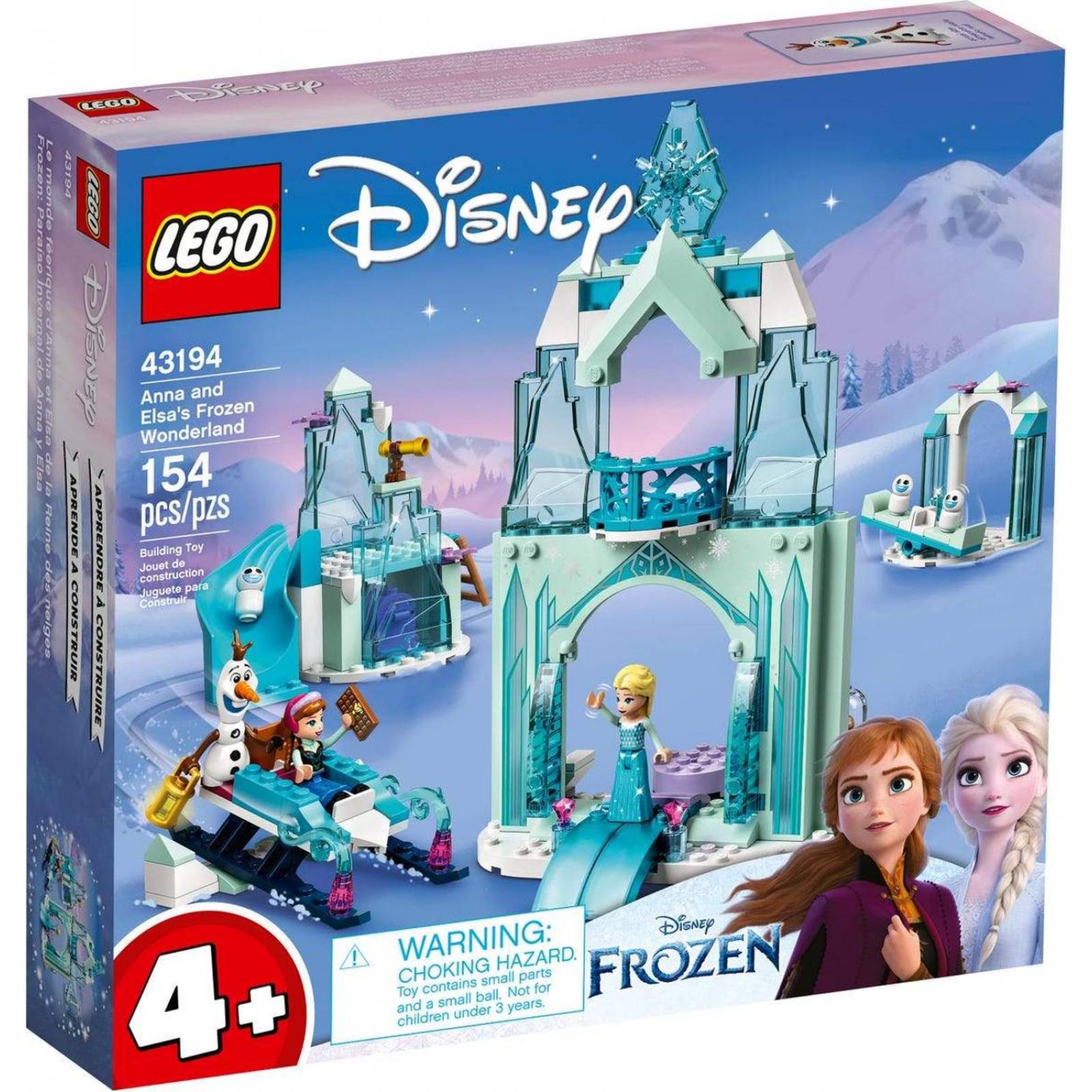 LEGO Disney Princess Frozen: Paraiso Invernal de Anna y Elsa 43194