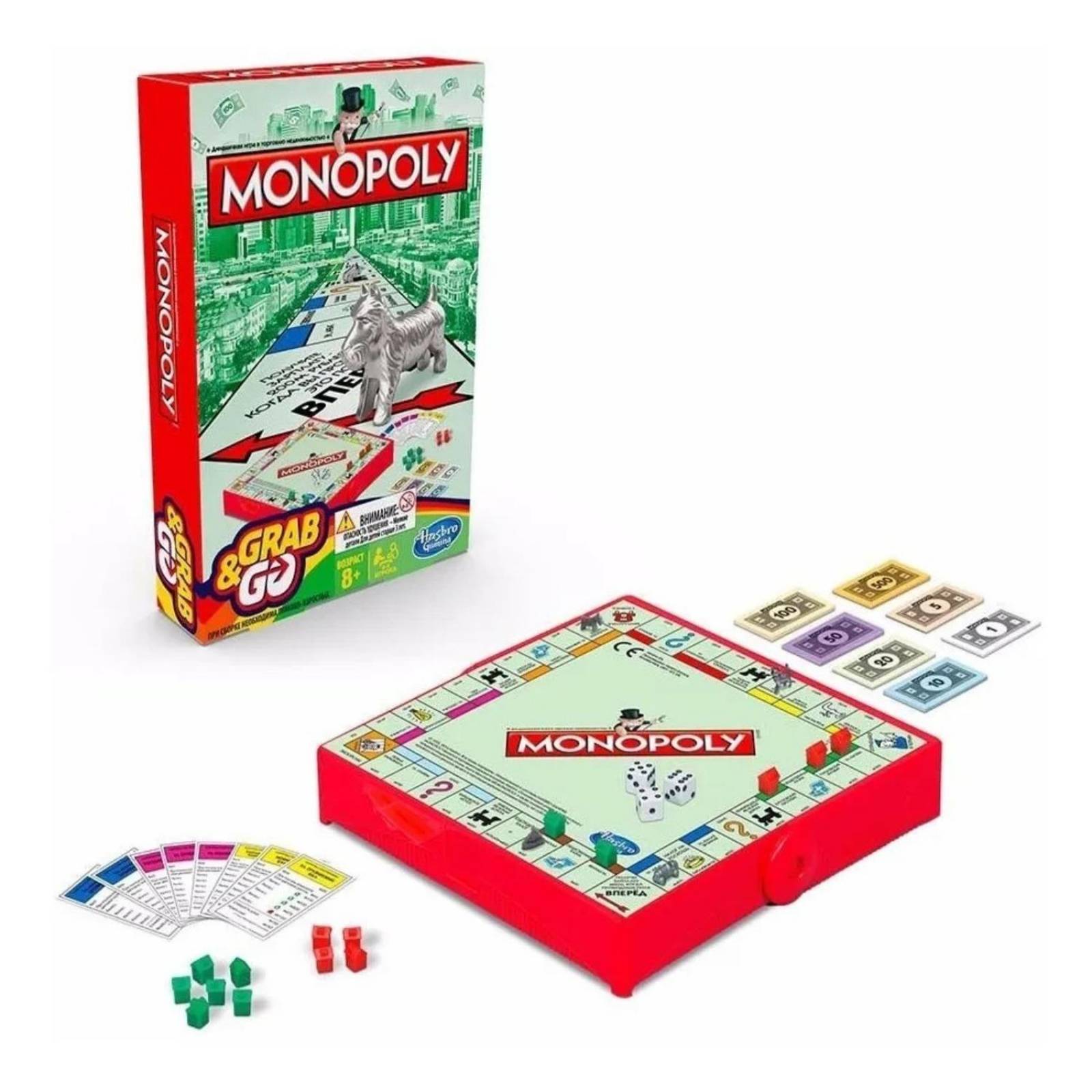 Hasbro Gaming: Grab And Go Games - Mini Juegos De Viaje Aleatorio 