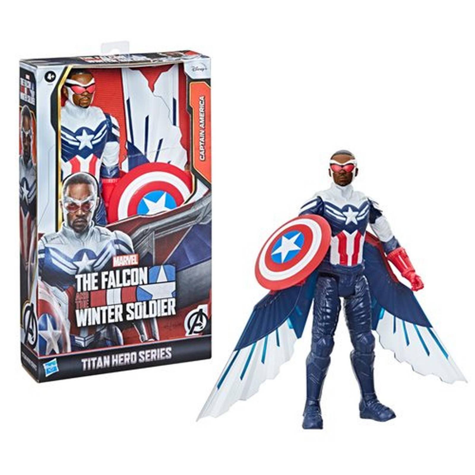 Marvel Titan Hero Series: Falcon And The Winter Soldier - Capitan America Sam Wilson 