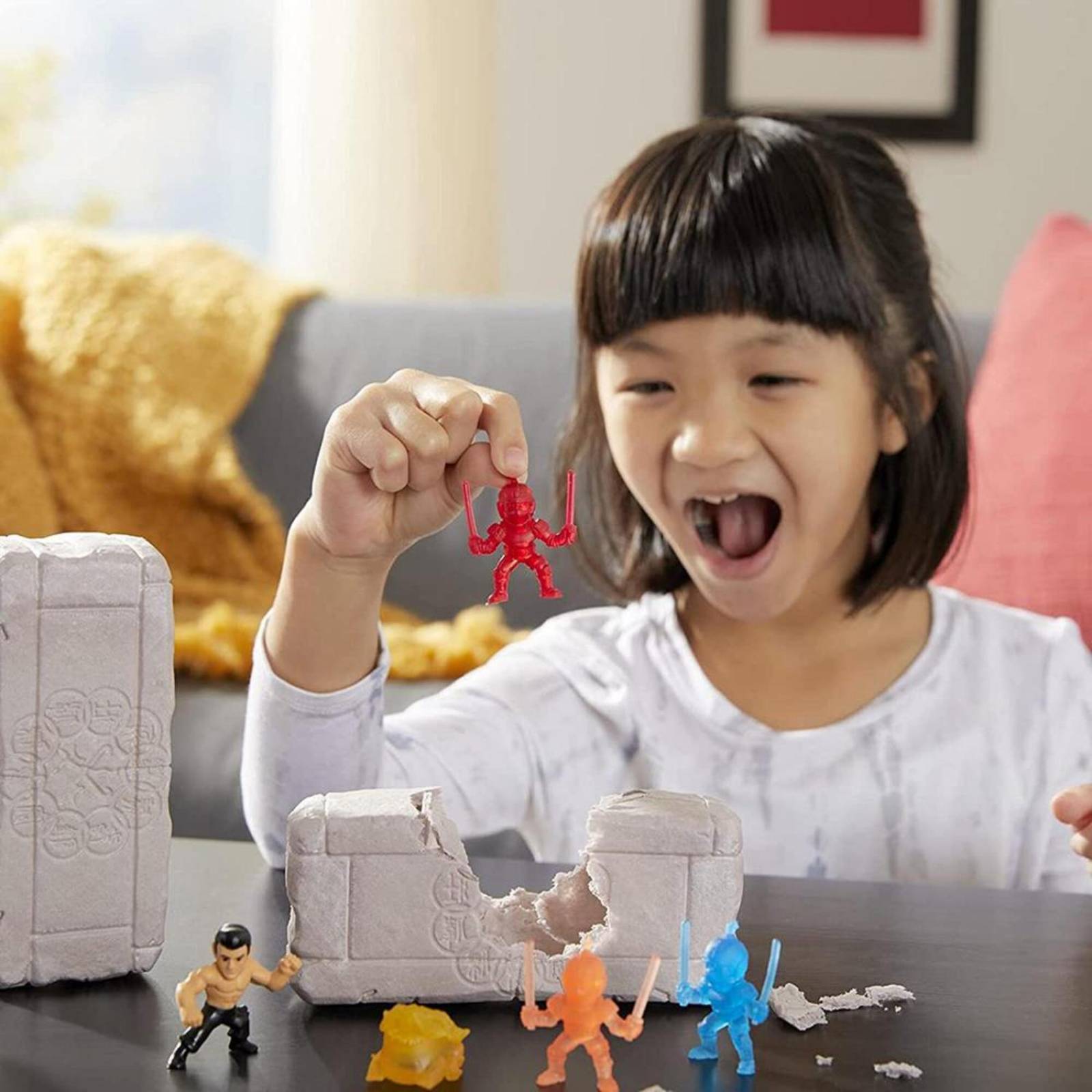 Marvel: Shang Chi La Leyenda De Los 10 Anillos - Rompe Ladrillo Personajes Sorpresa 