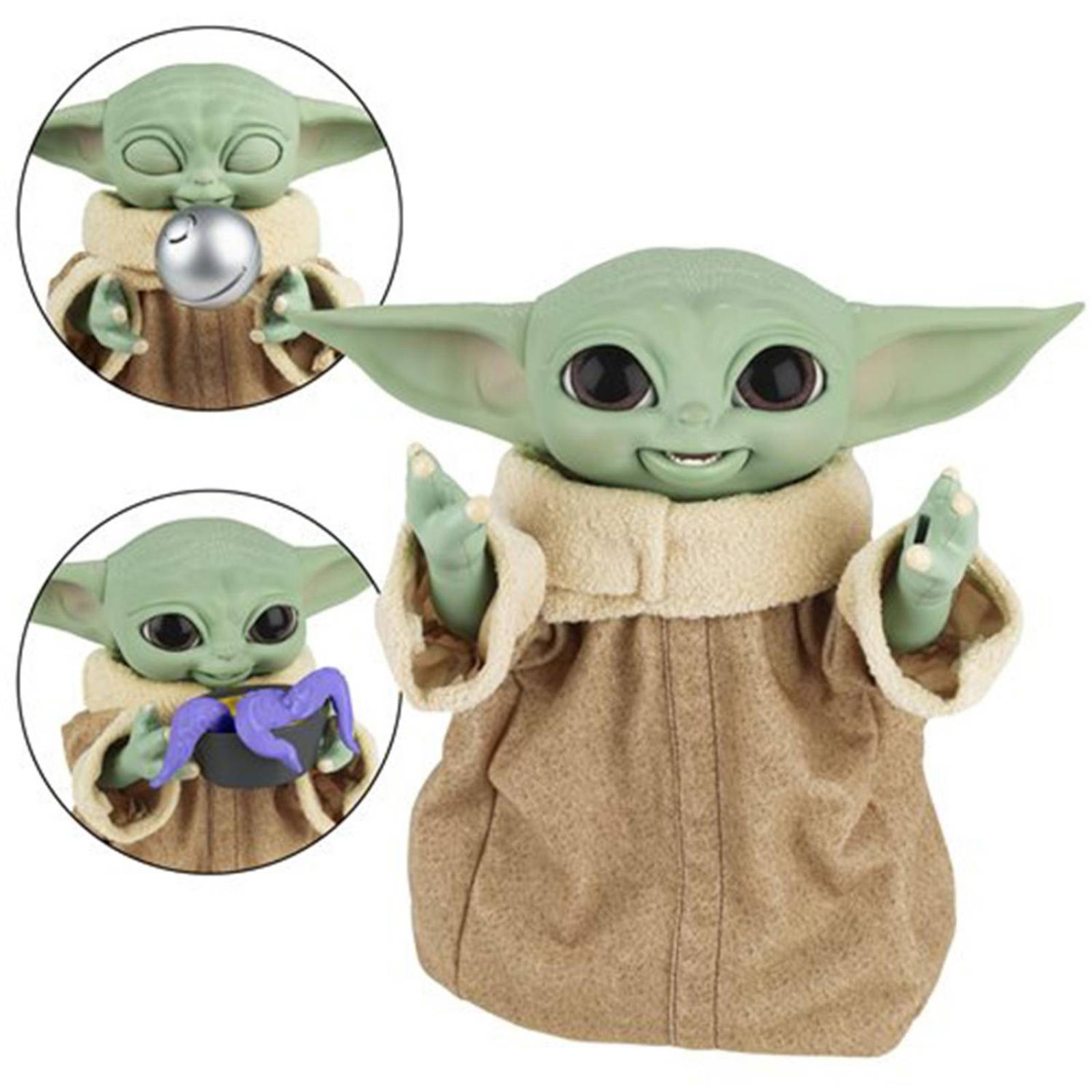 Star Wars Black Series: The Mandalorian - Galactic Grogu Baby Yoda Snackin 