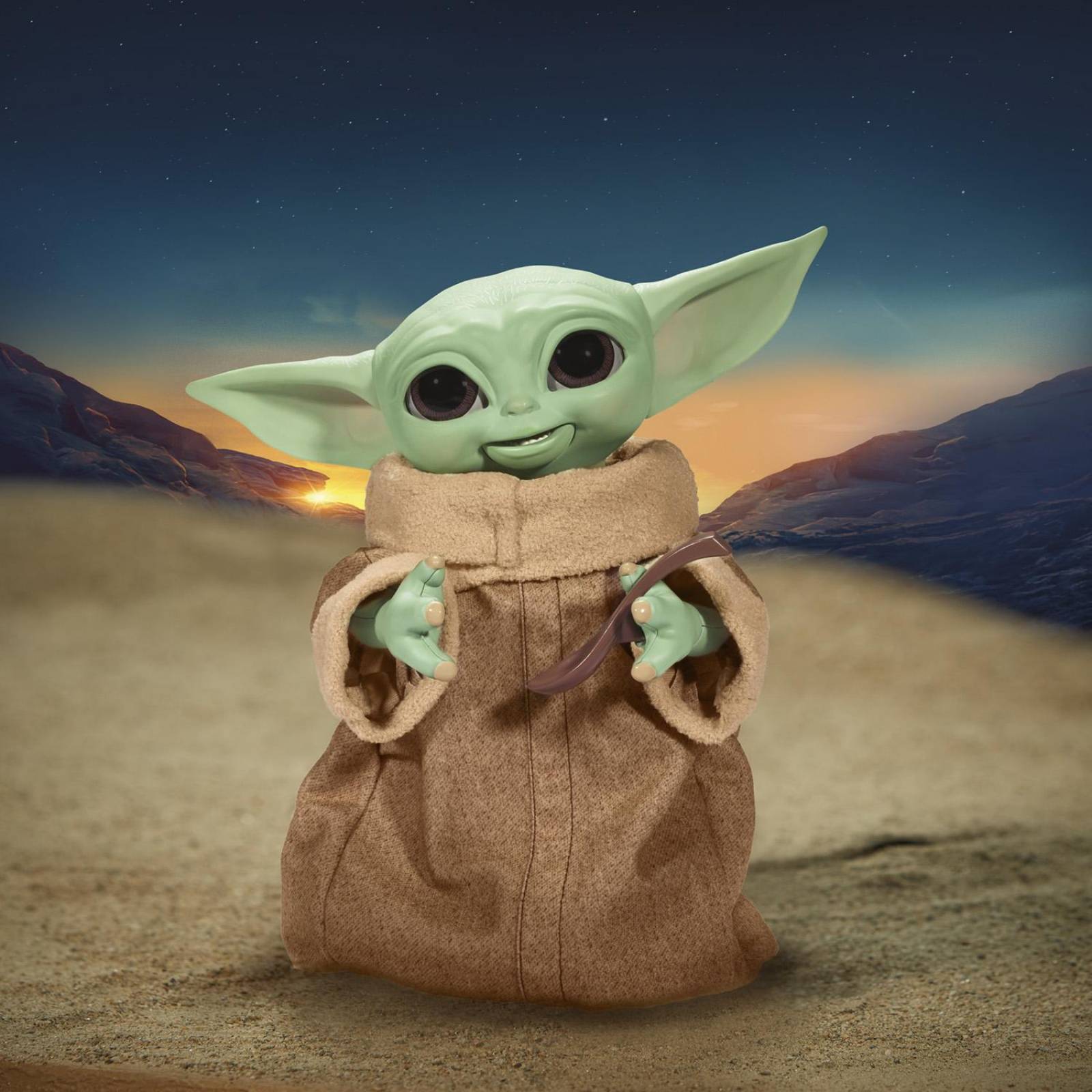 Star Wars Black Series: The Mandalorian - Galactic Grogu Baby Yoda Snackin 