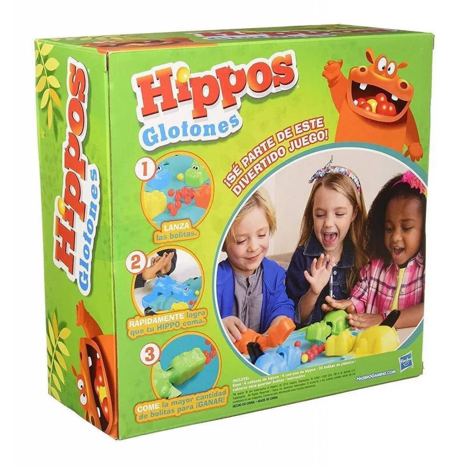 Hasbro Gaming: Hippos Glotones 
