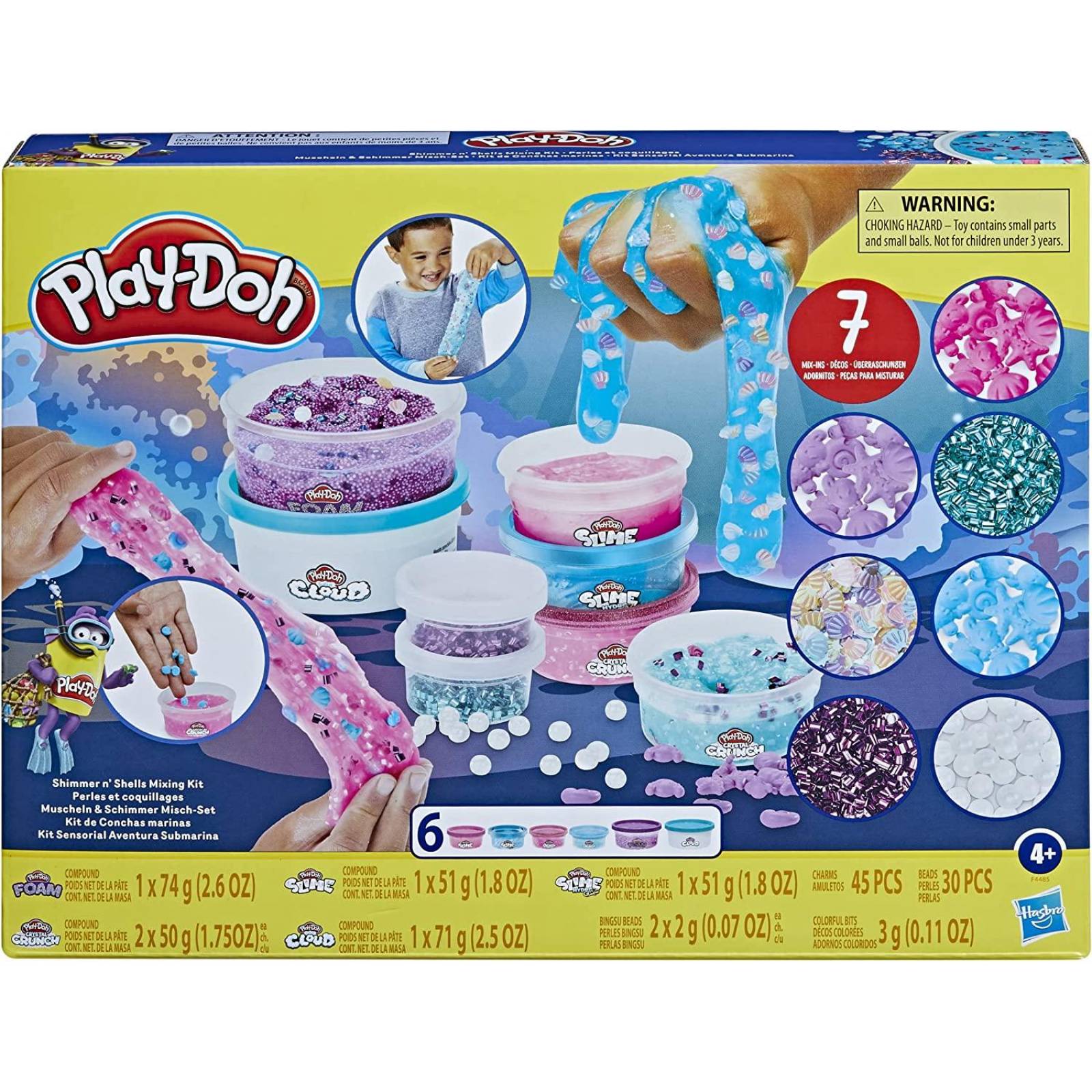 Play Doh: Set De Conchas Marinas