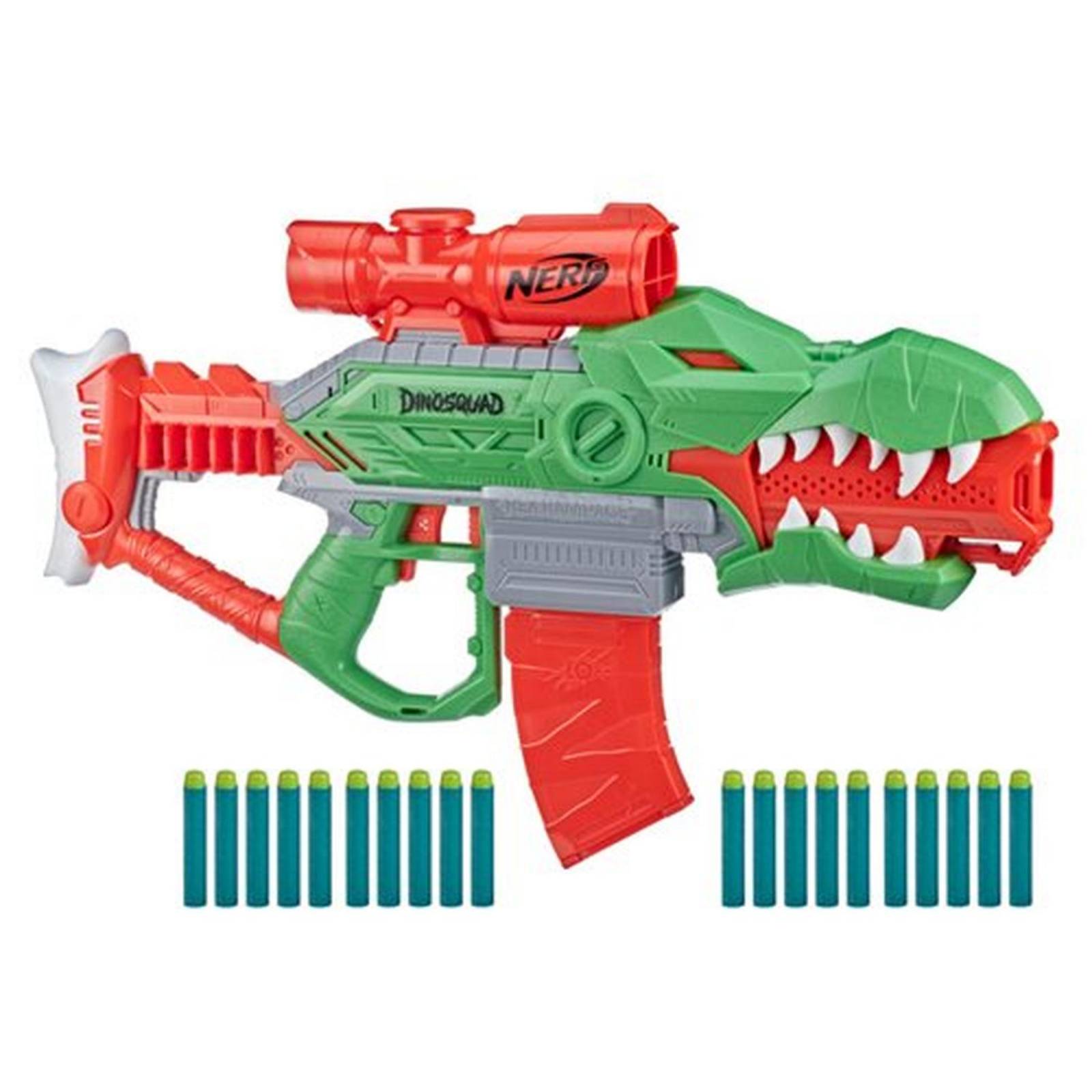 Nerf Dinosquad: Rex Rampage Lanzador De Dardos 