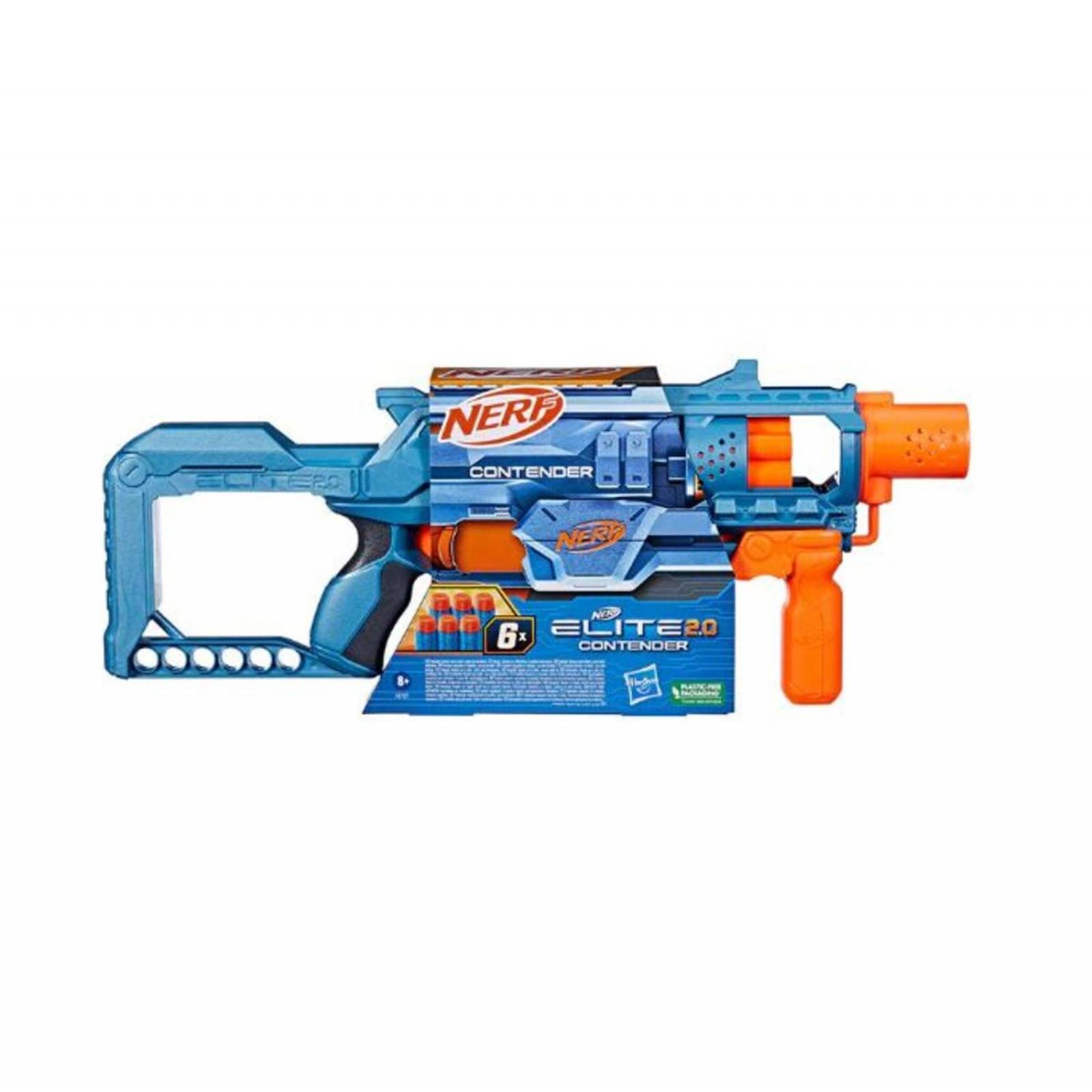 Nerf Elite 2.0: Contender Lanzador De Dardos
