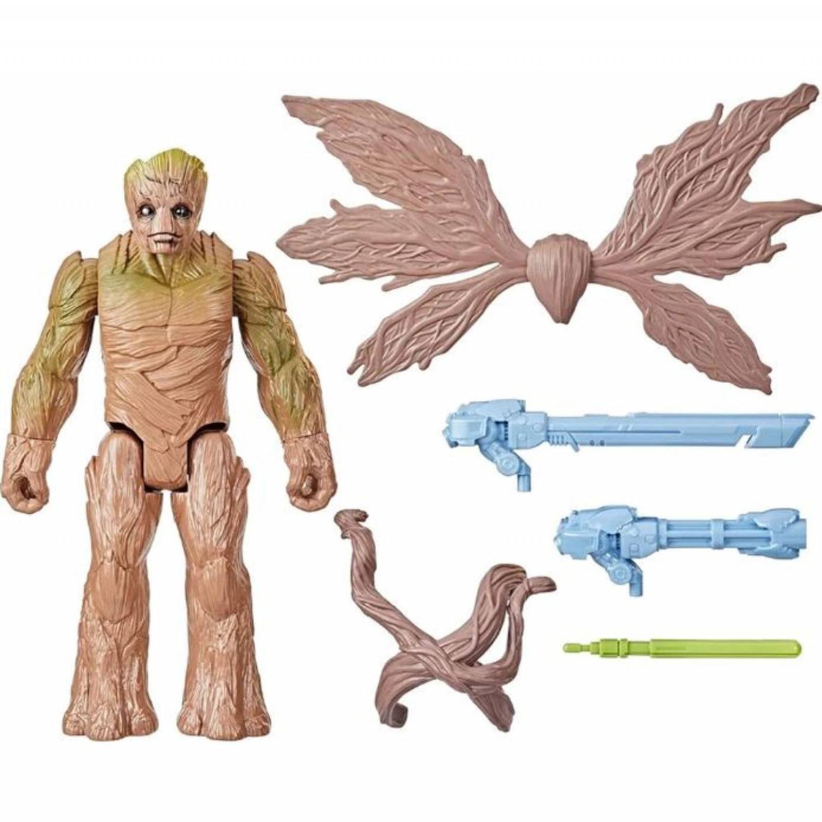 Marvel Titan Hero Series: Guardianes De La Galaxia Vol 3 - Groot Deluxe