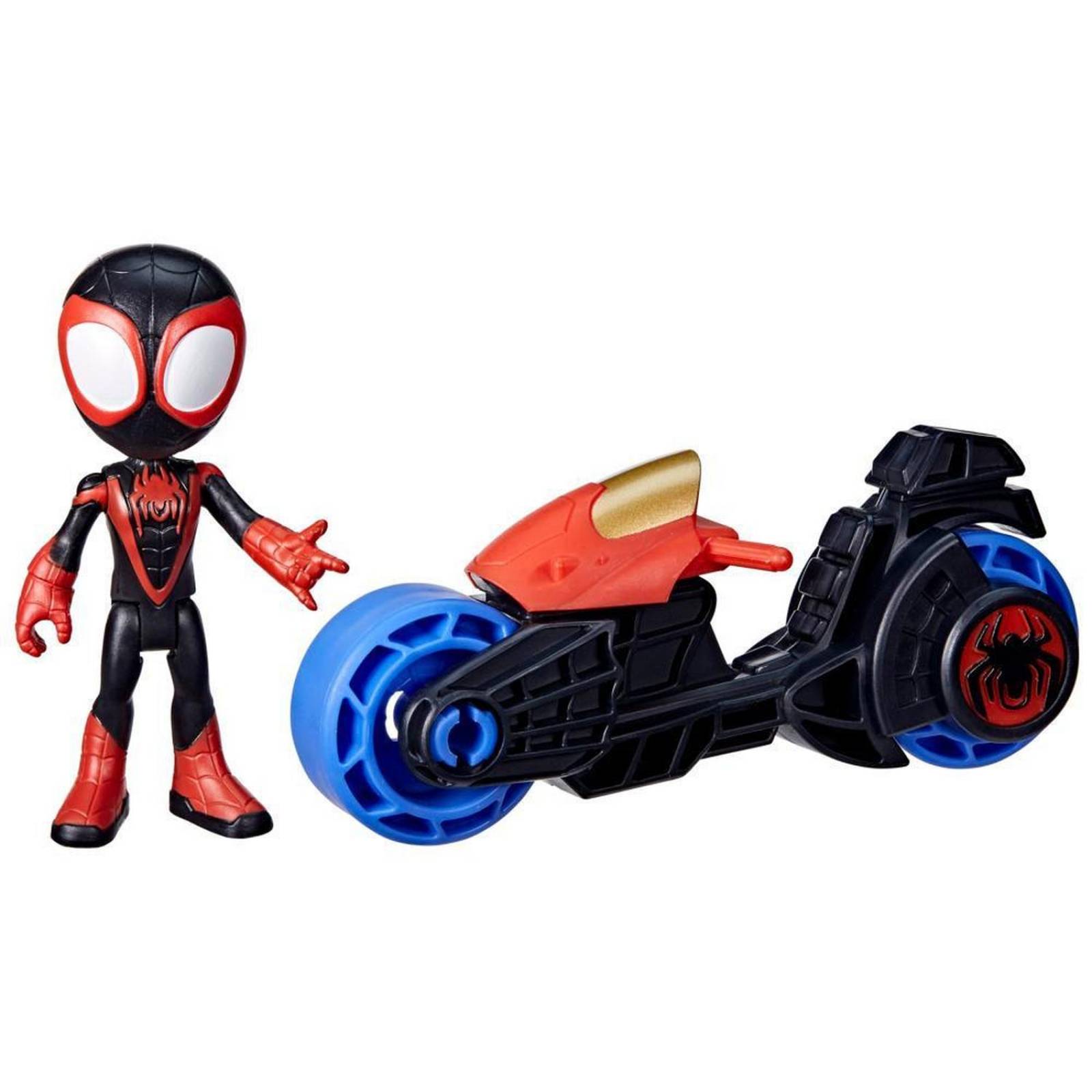 Marvel Spidey And His Amazing Friends: Miles Morales Con Motocicleta 