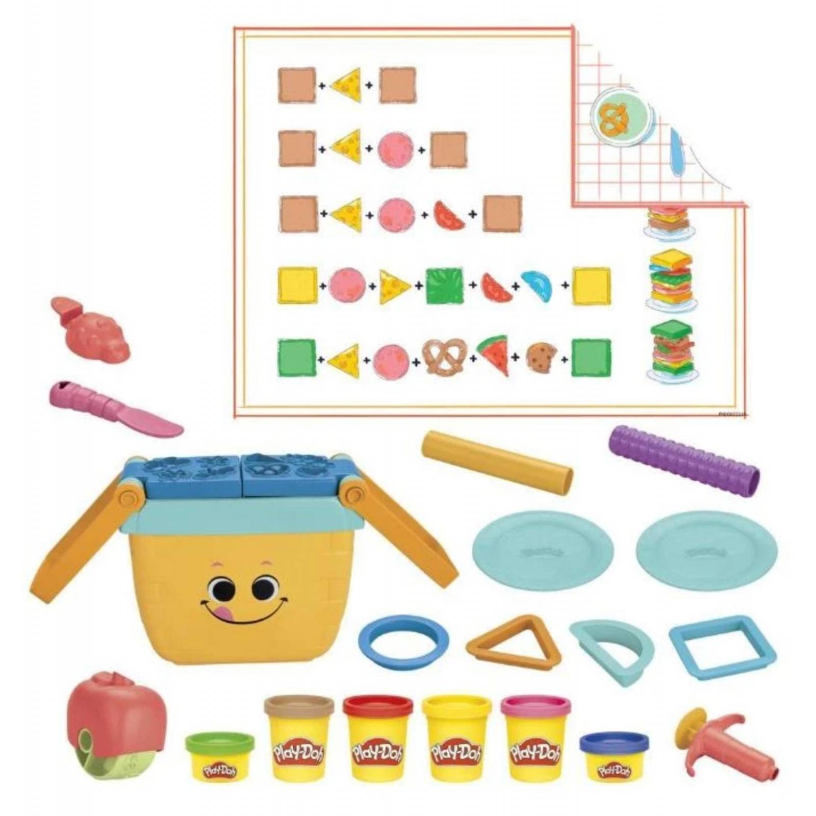 Play Doh: Set Primeras Creaciones Para El Picnic 