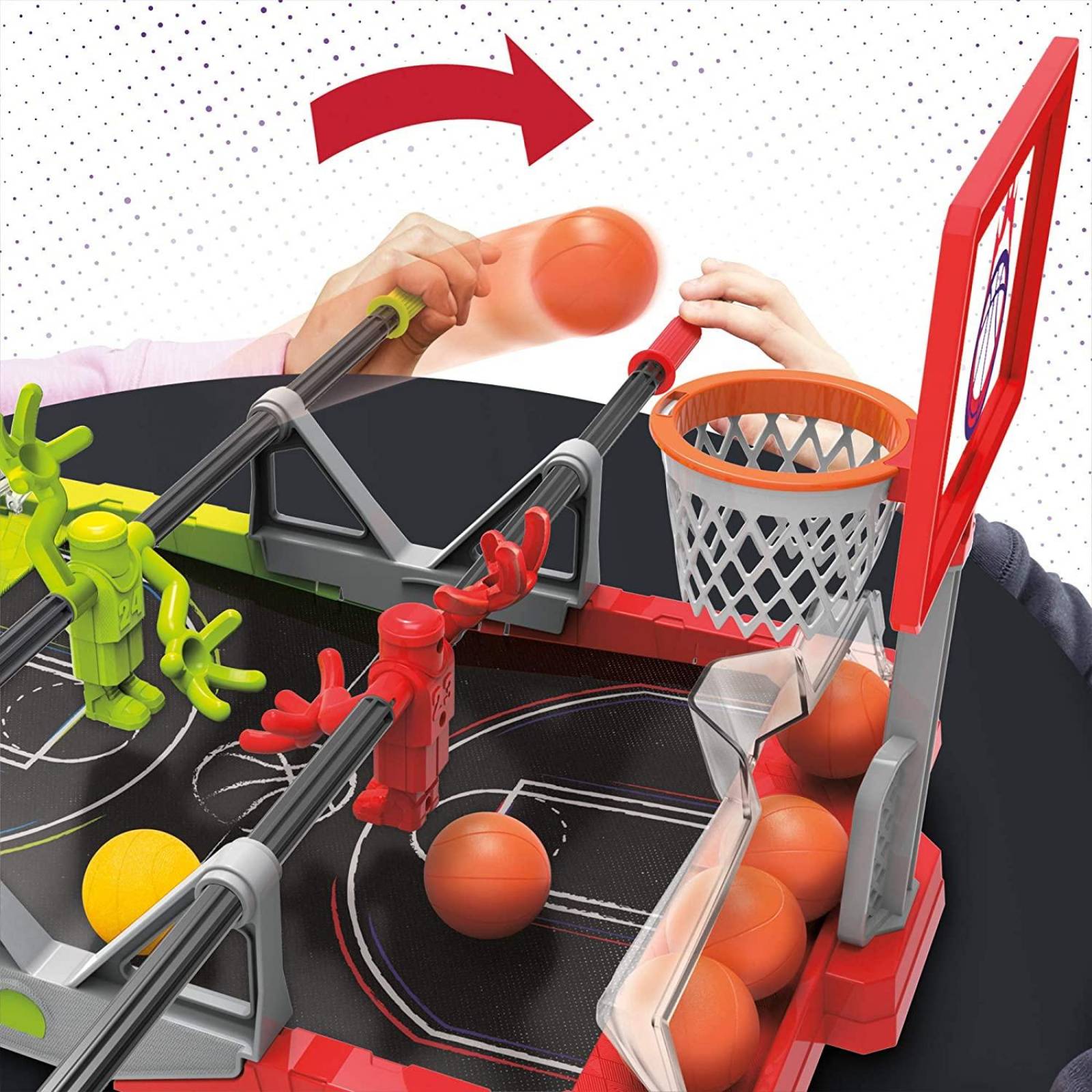 Hasbro Gaming: Futbolcesto Juego De Mesa