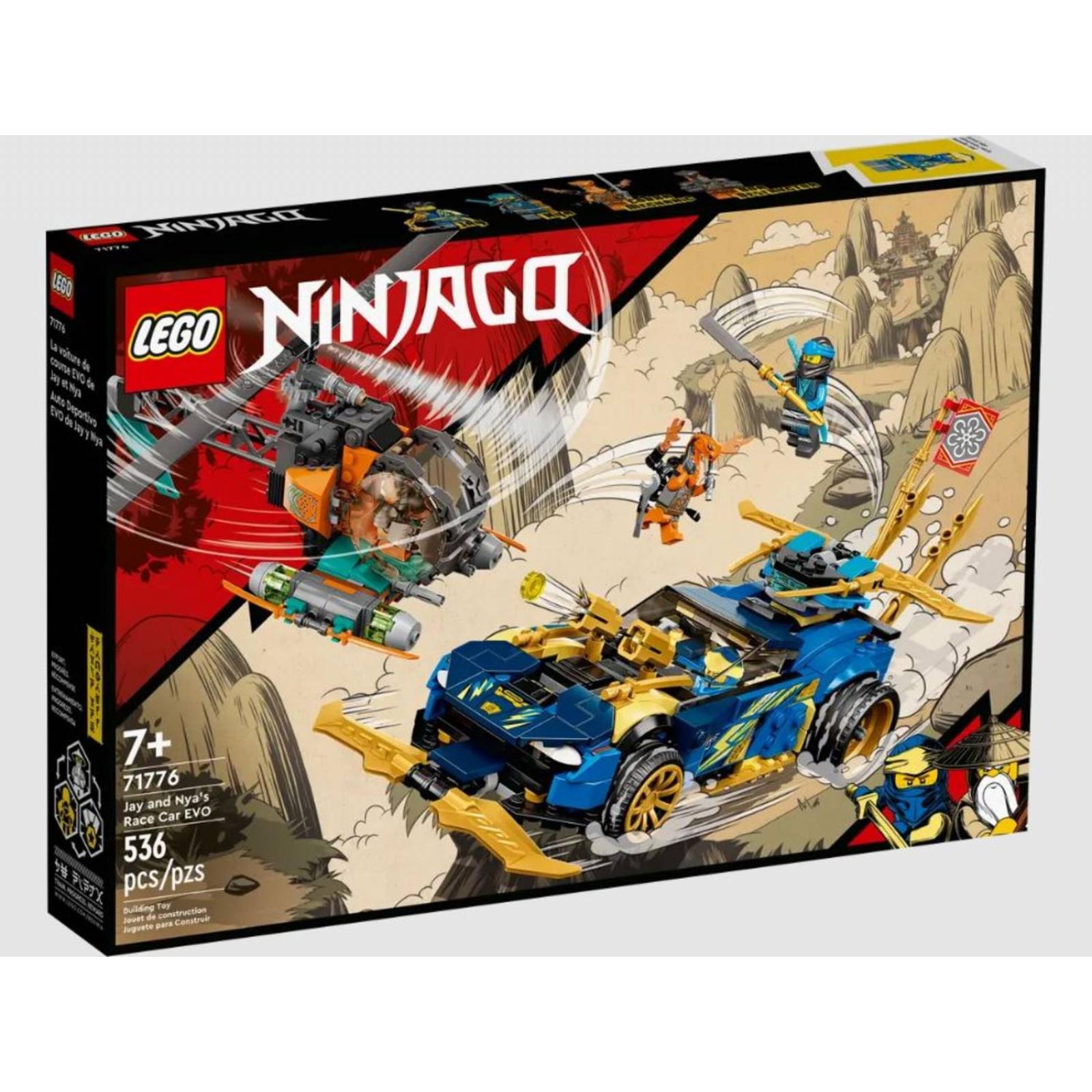 LEGO Ninjago Deportivo EVO de Jay y Nya 71776 