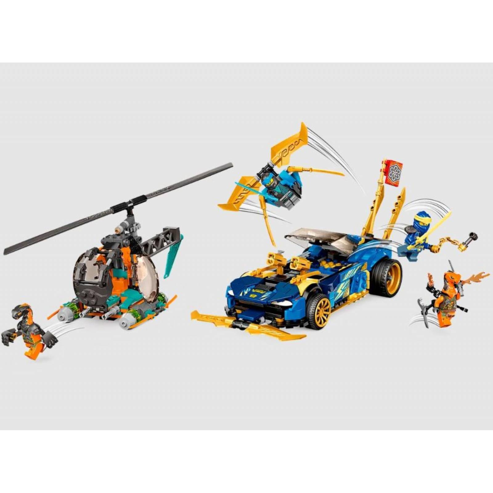 LEGO Ninjago Deportivo EVO de Jay y Nya 71776 