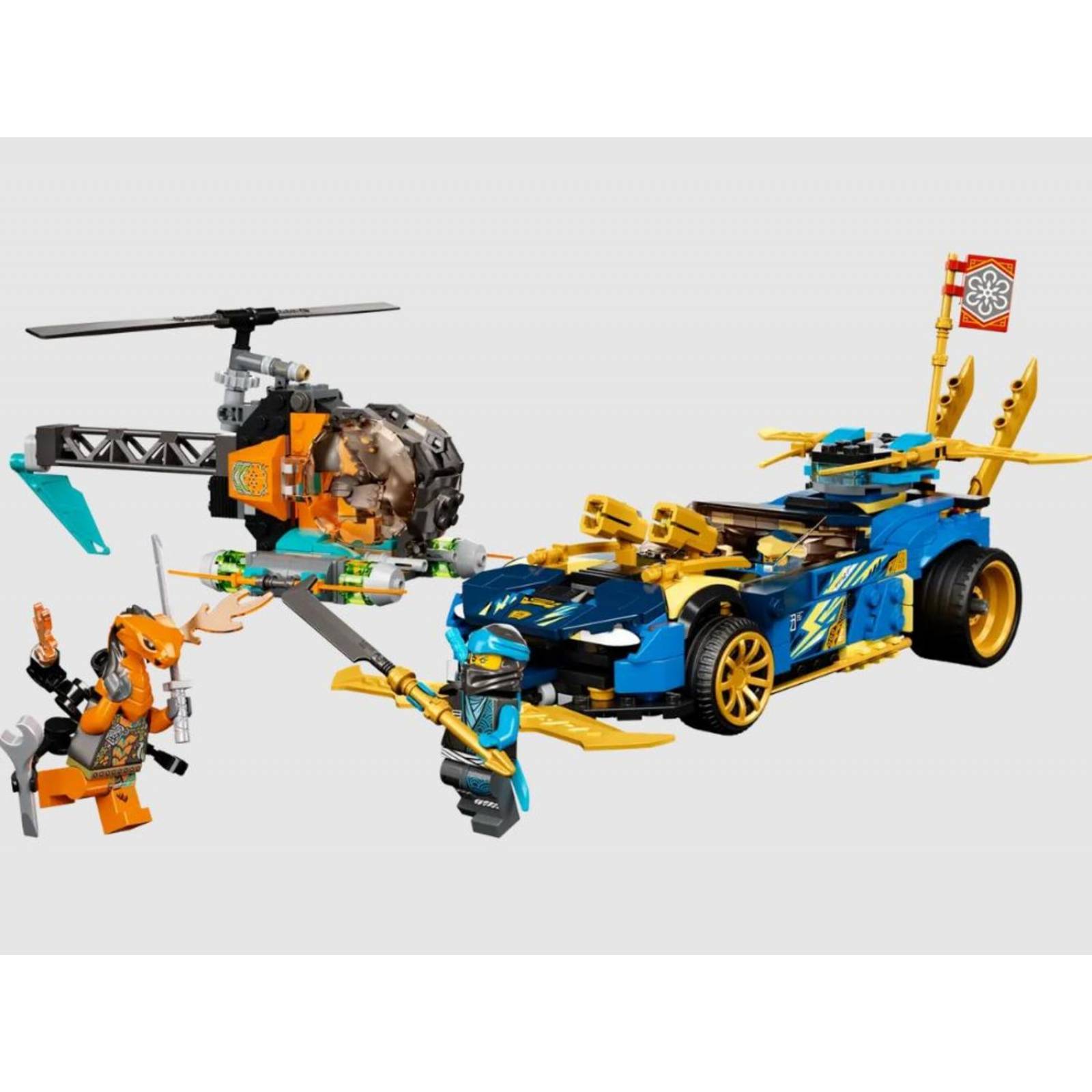 LEGO Ninjago Deportivo EVO de Jay y Nya 71776 