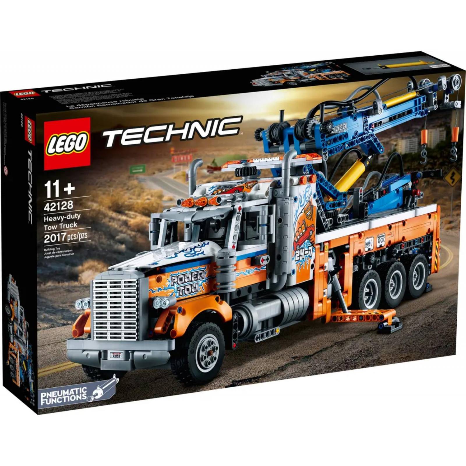 LEGO Technic Camion Remolcador de Gran Tonelaje 42128 