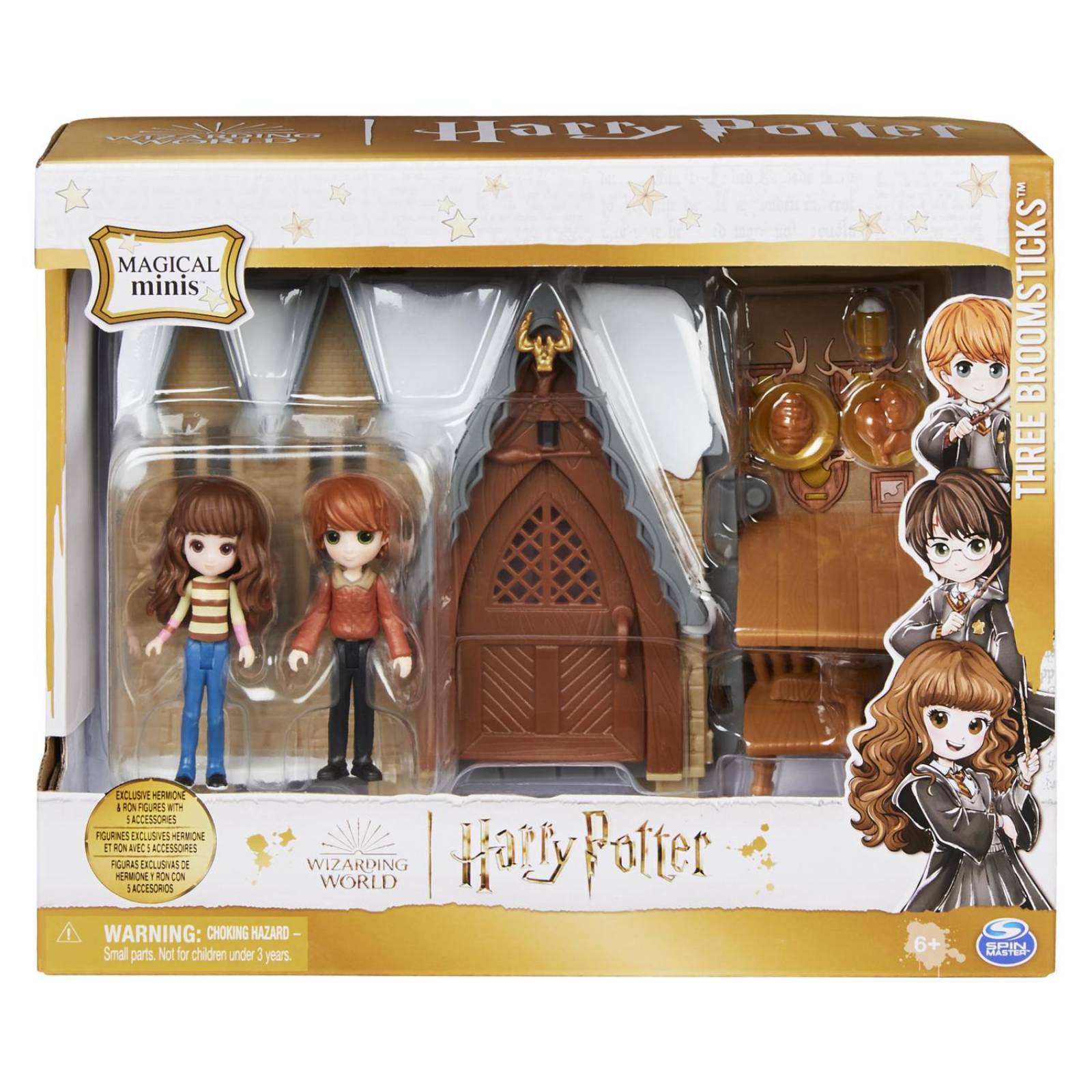 Wizarding World: Harry Potter - Las Tres Escobas Mini Set De Juego