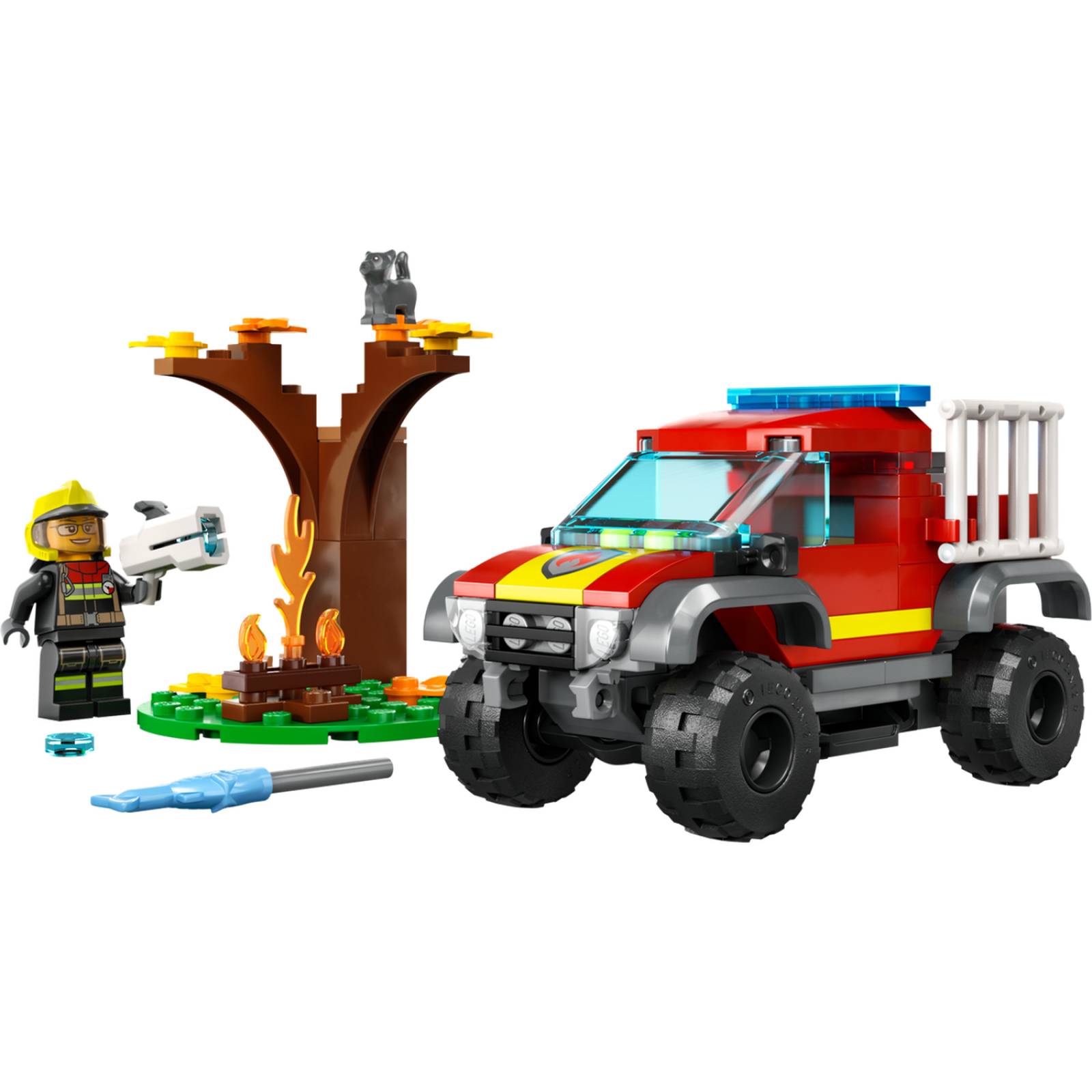 LEGO City Camion de Rescate 4x4 de Bomberos 60393 