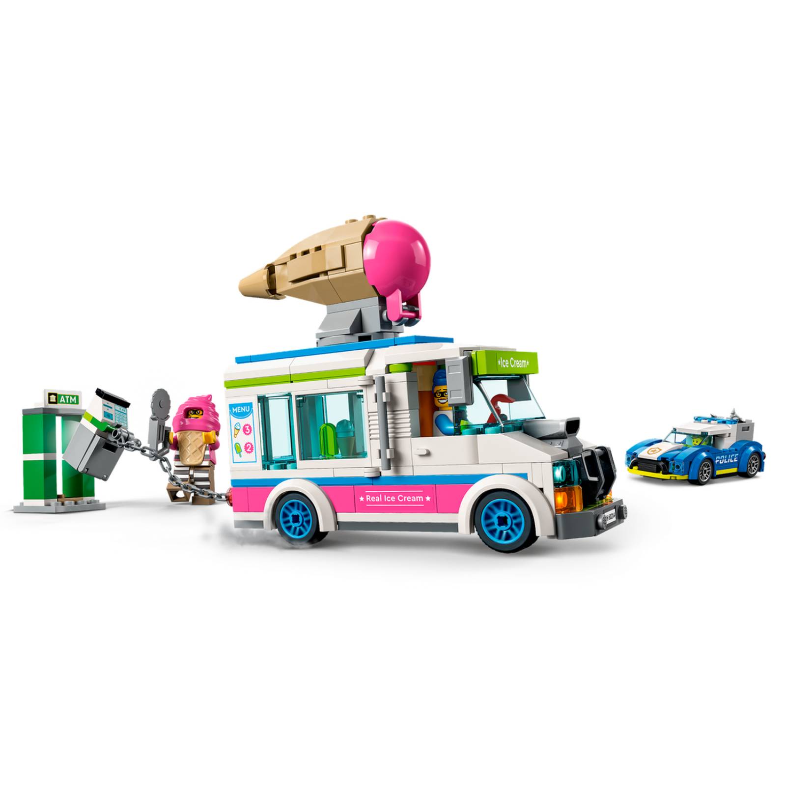 LEGO City Persecucion Policial del Camion de los Helados 60314 