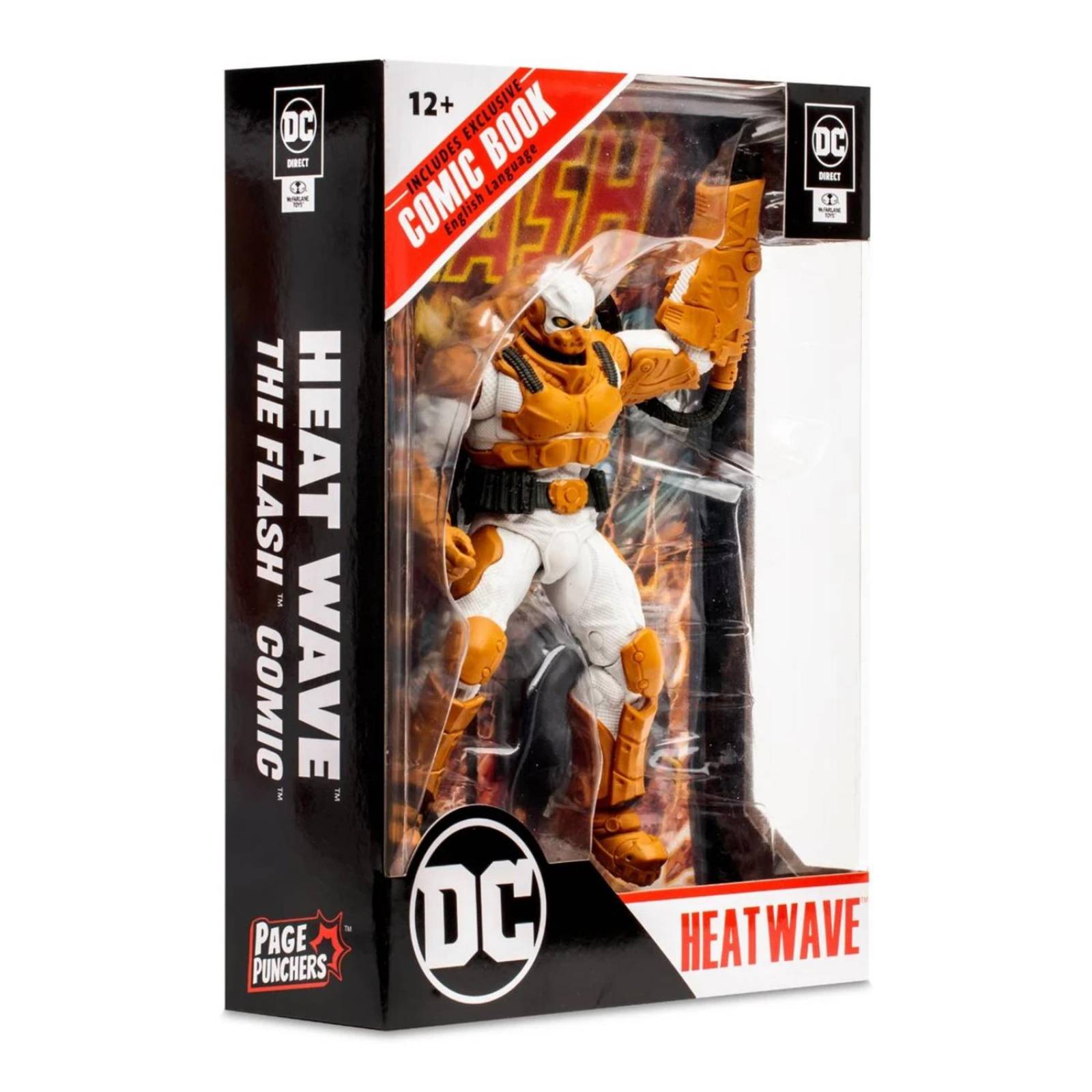 McFarlane Dc Direct: The Flash - Heatwave Figura con Comic
