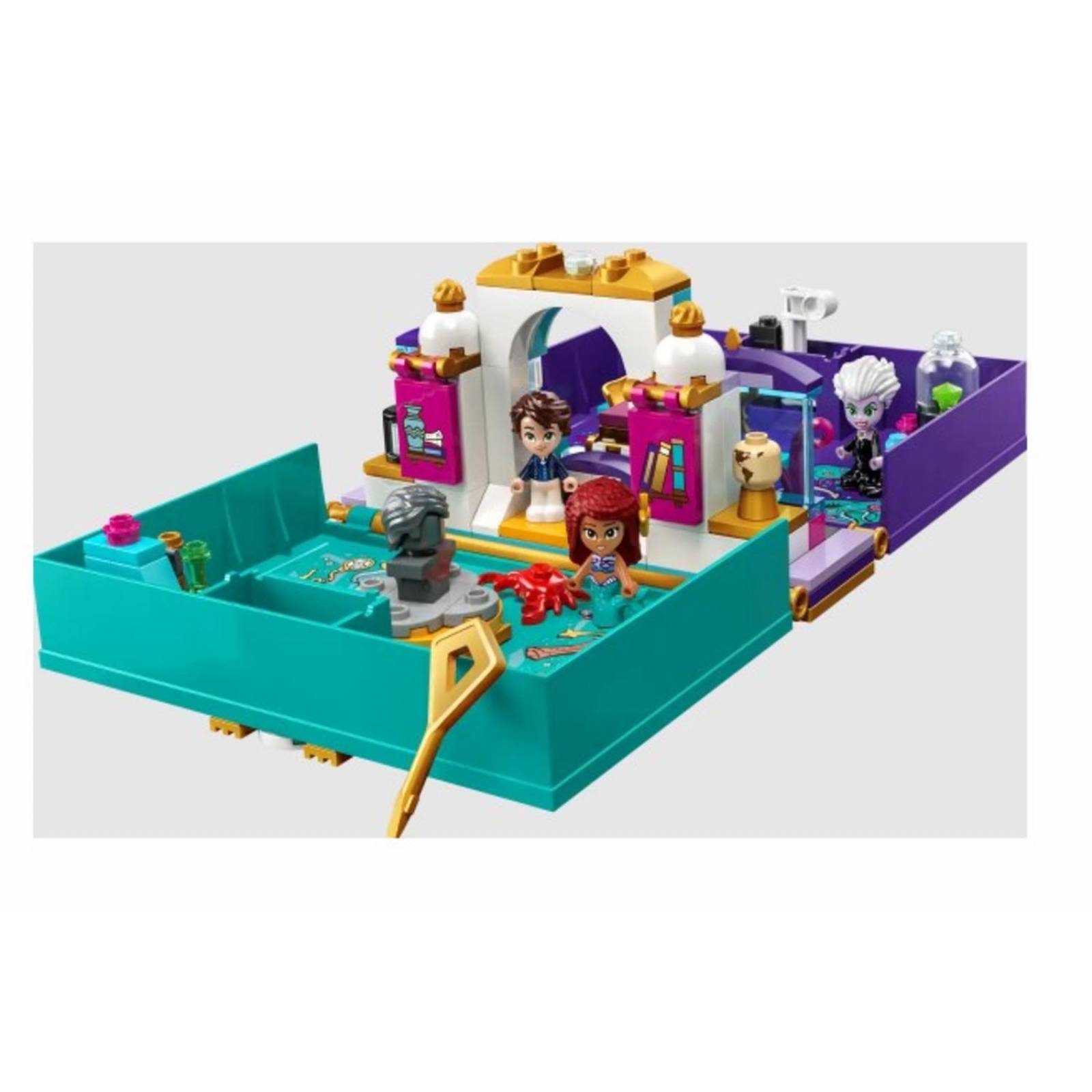 LEGO Disney Princess Libro de Cuento La Sirenita 43213 