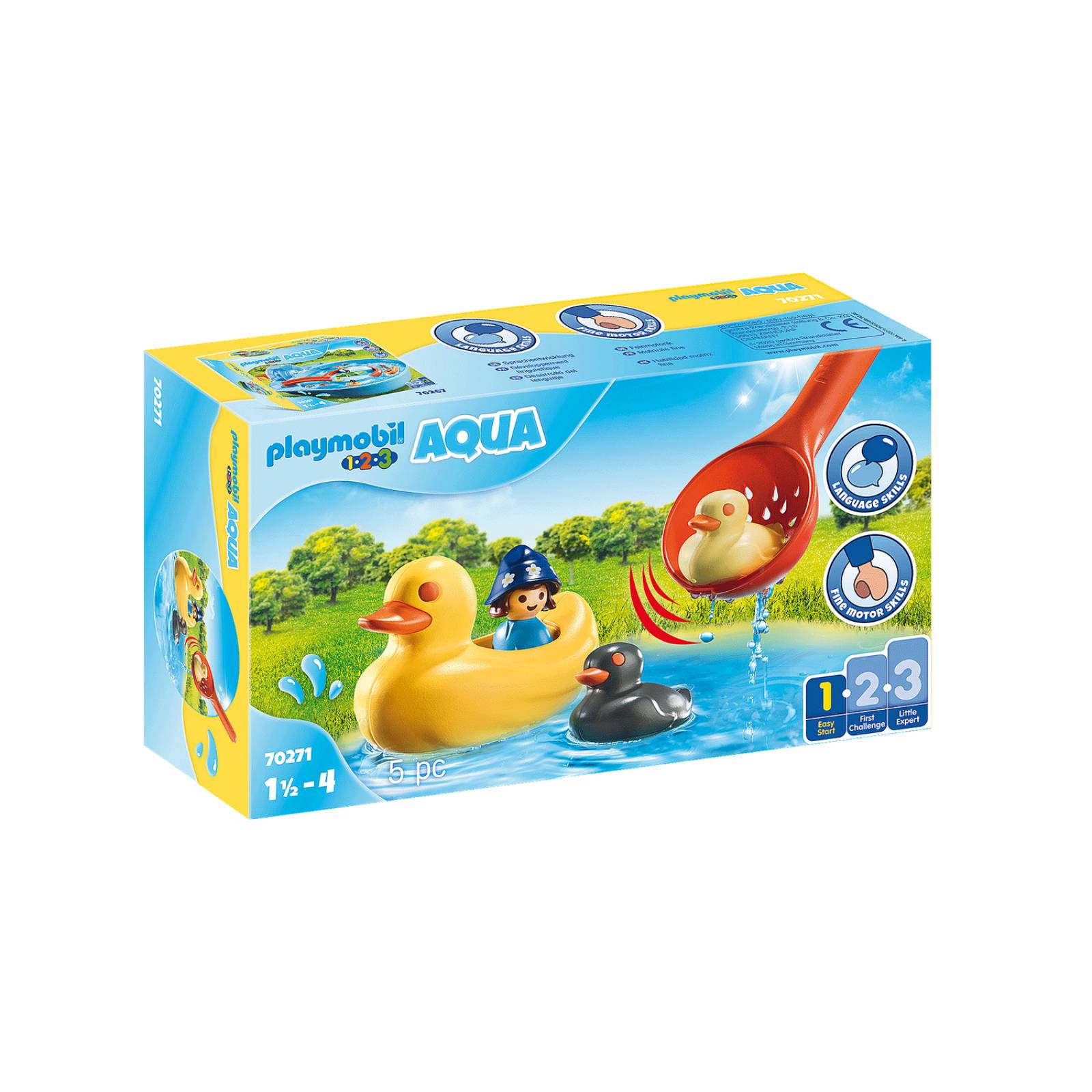 Playmobil 123 Aqua: Familia de patos 70271 