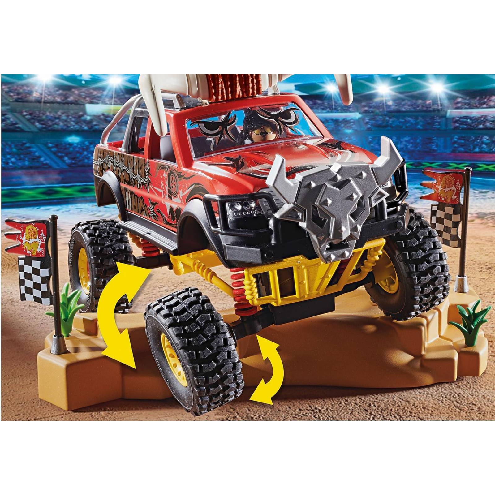 Playmobil Stunt Show: Monster Truck Toro 70549