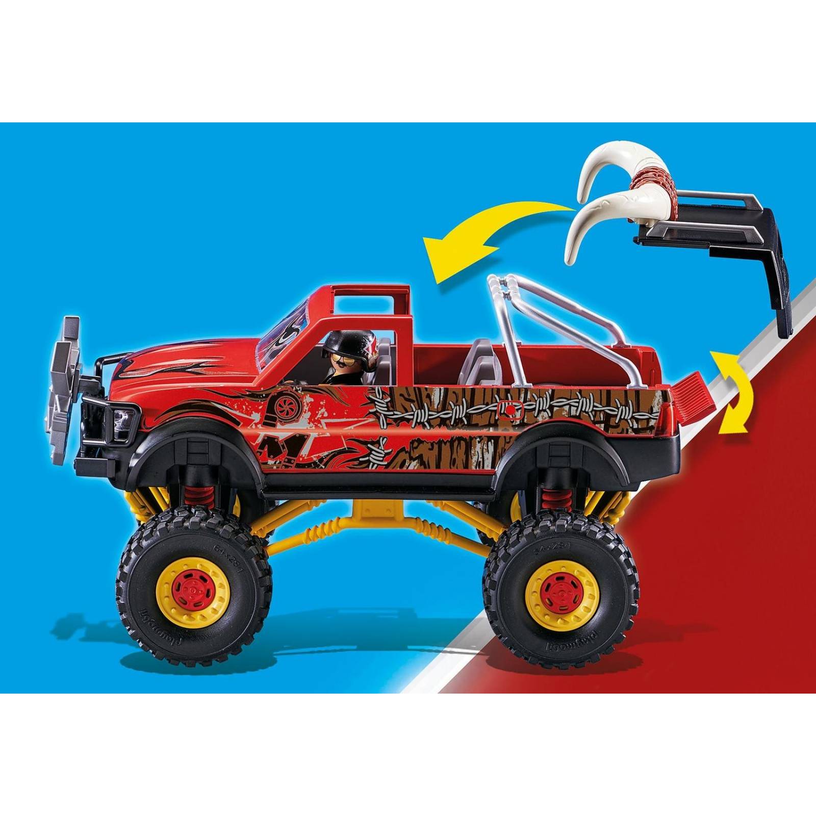 Playmobil Stunt Show: Monster Truck Toro 70549
