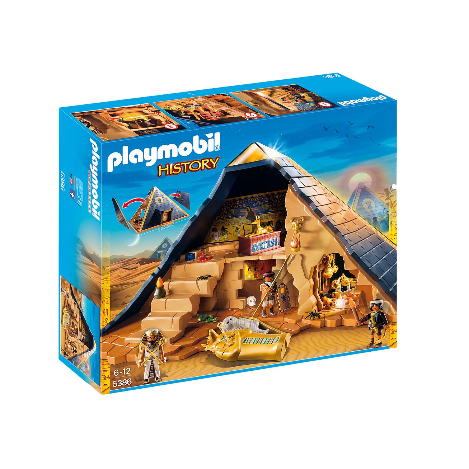 Playmobil History: Piramide Del Faraón 05386 