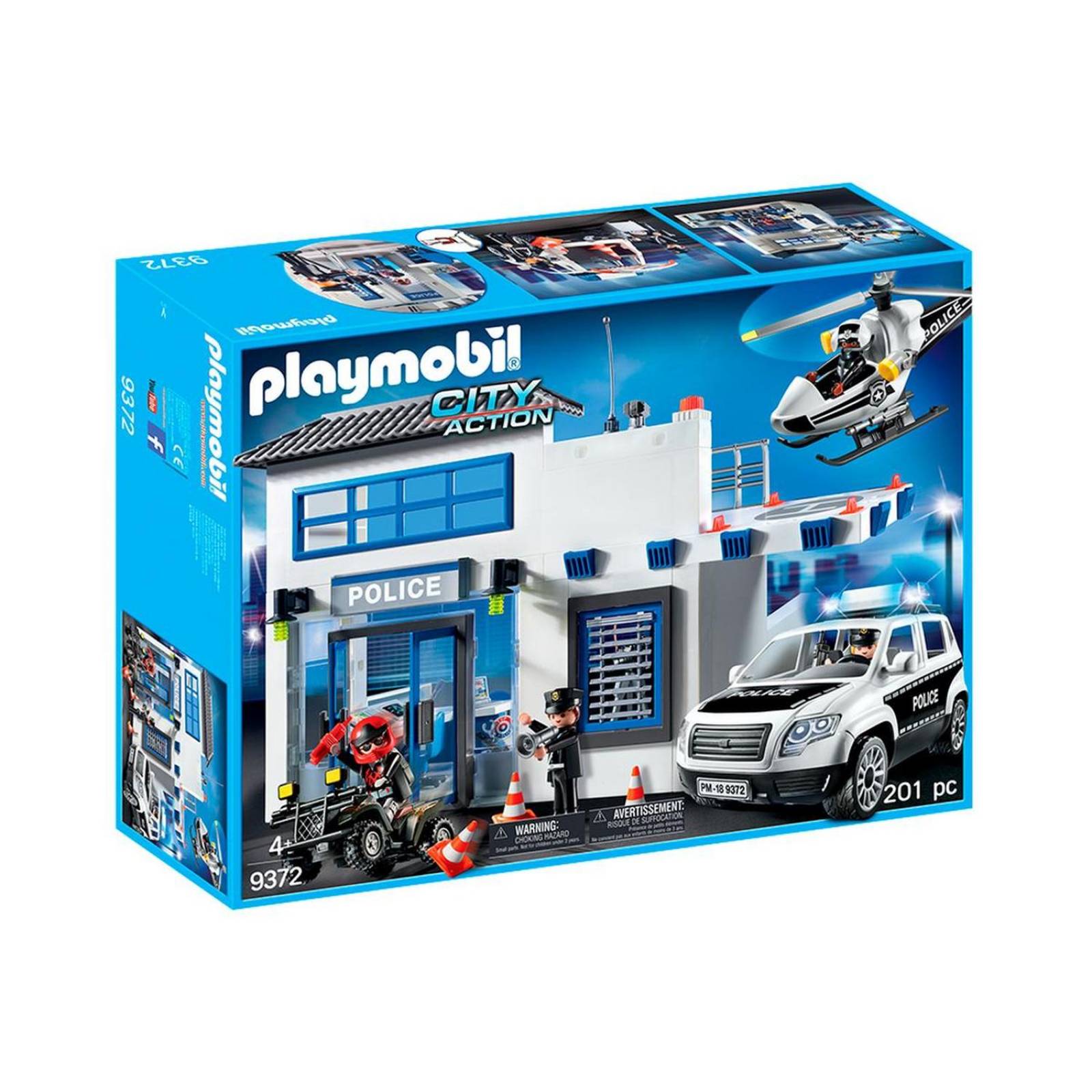 Playmobil City Action – Moto patrulla de la Policía
