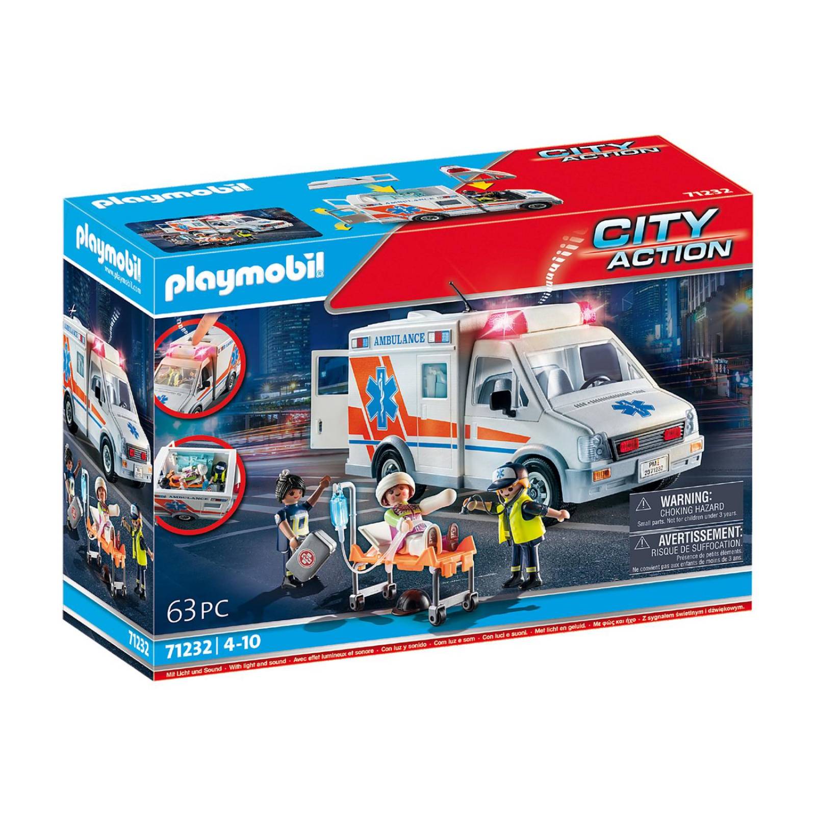 Playmobil City Action: Ambulancia 71232