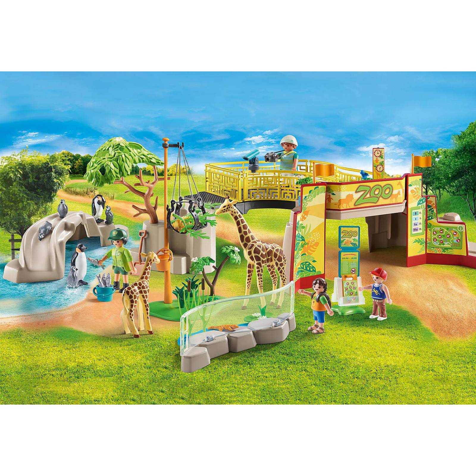Playmobil Family fun: Zoologico De Aventuras 71190 