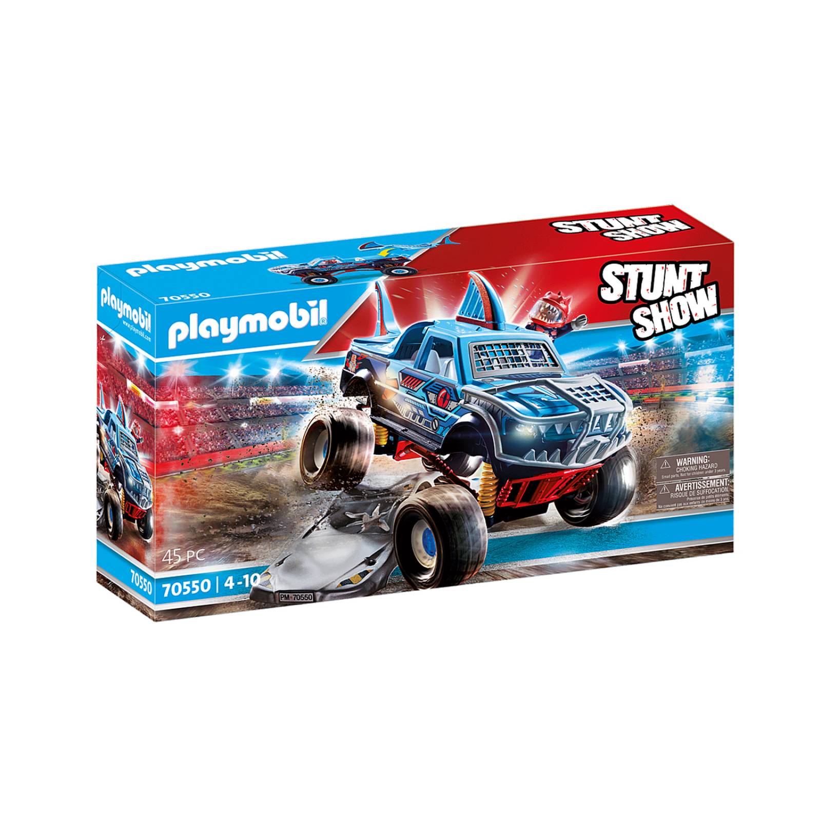 Playmobil Stunt Show: Monster Truck Tiburon 70550