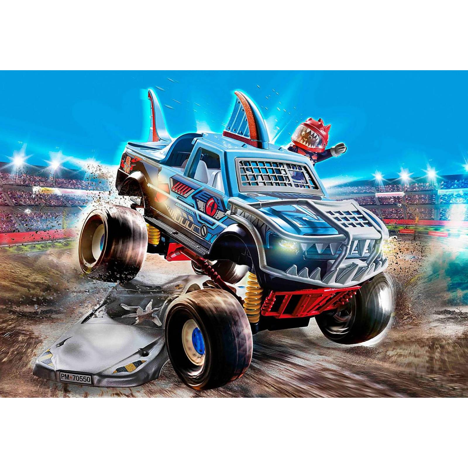 Playmobil Stunt Show: Monster Truck Tiburon 70550