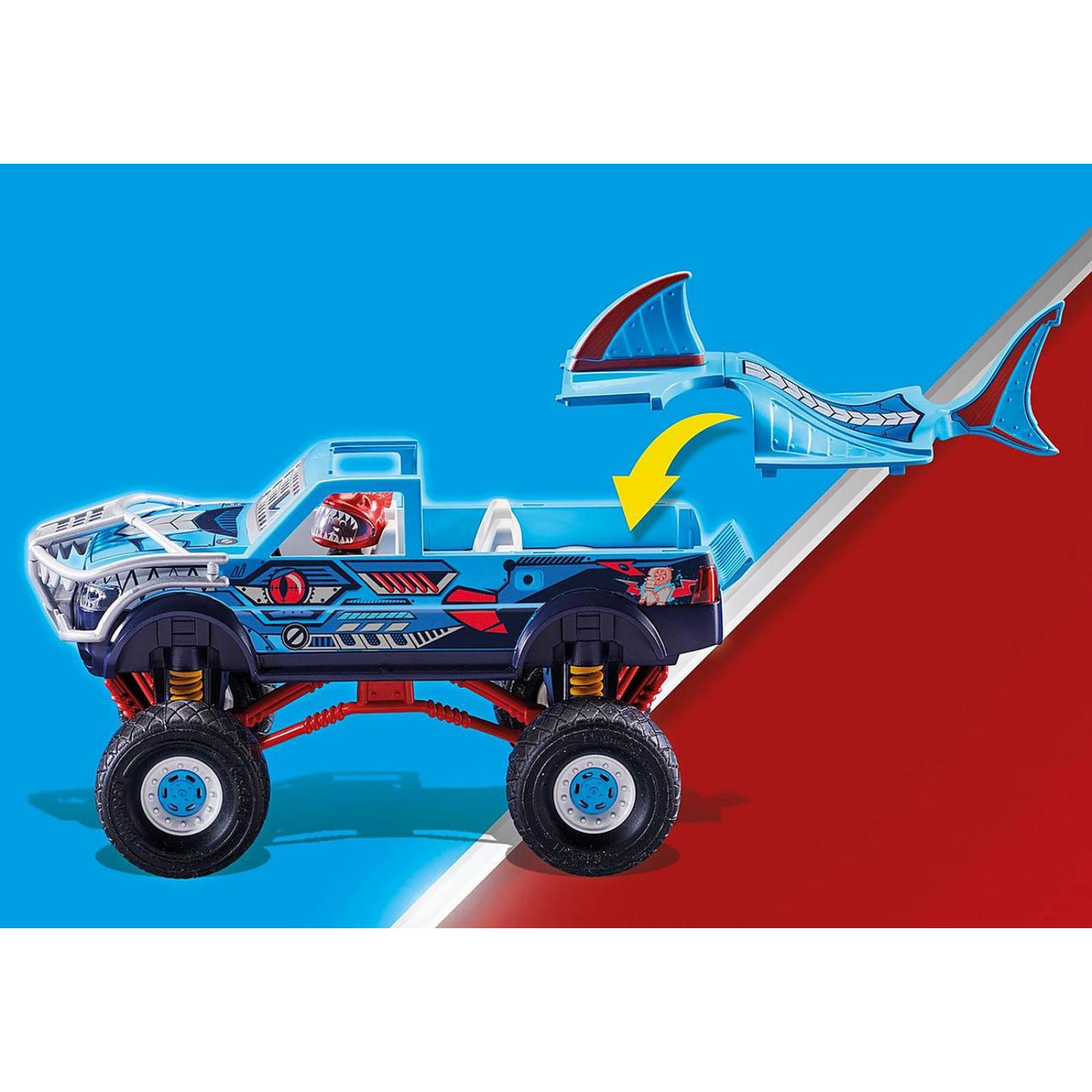 Playmobil Stunt Show: Monster Truck Tiburon 70550