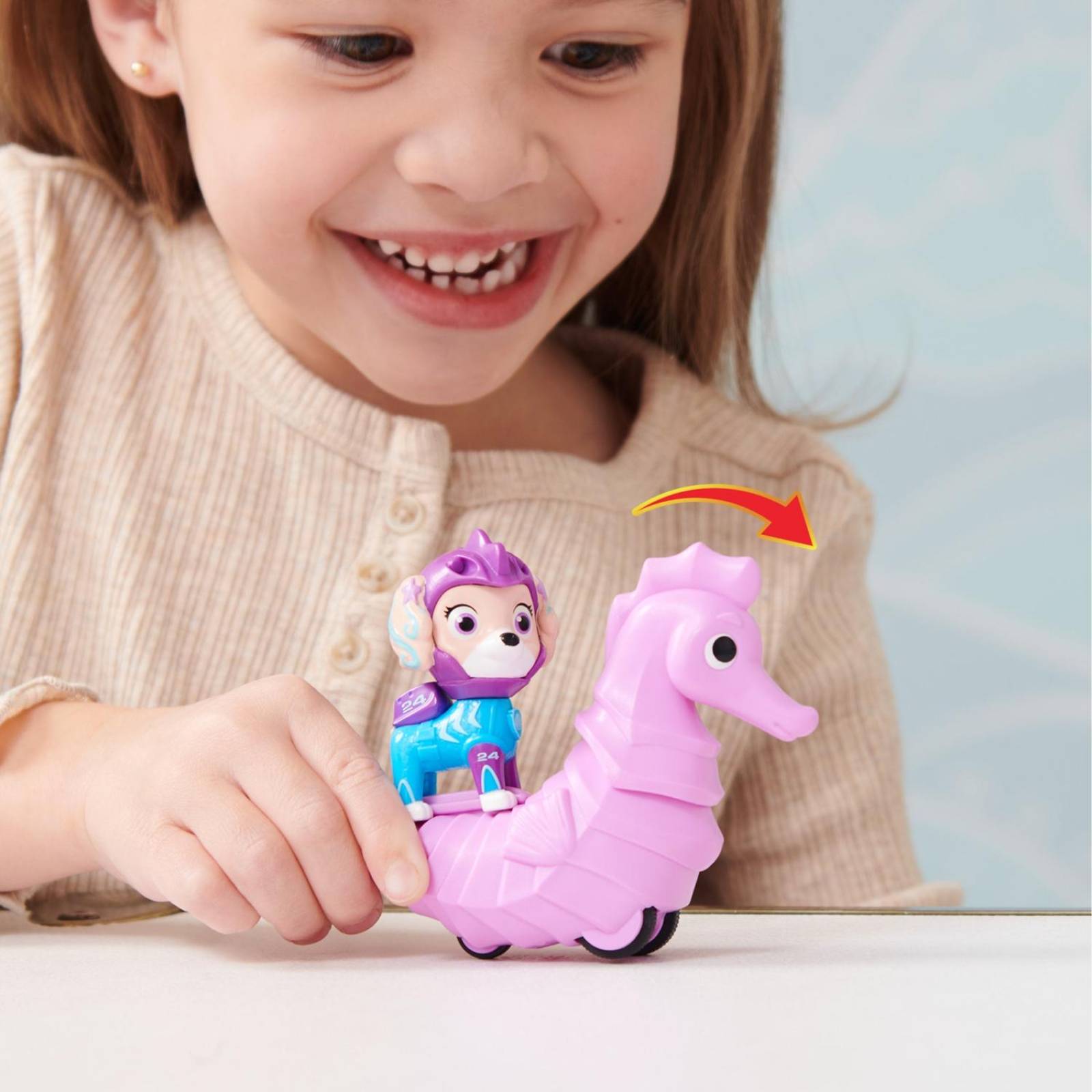 Paw Patrol: Aqua Pups - Coral Y Caballo De Mar