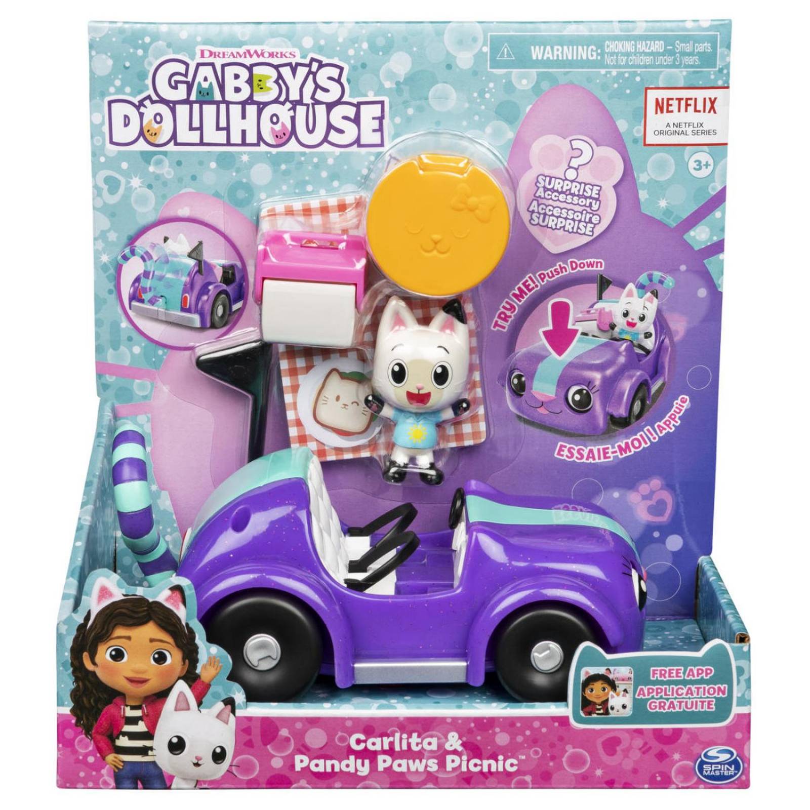 Gabbys Dollhouse: Picnic Con Carlita Y Pandy Patas 