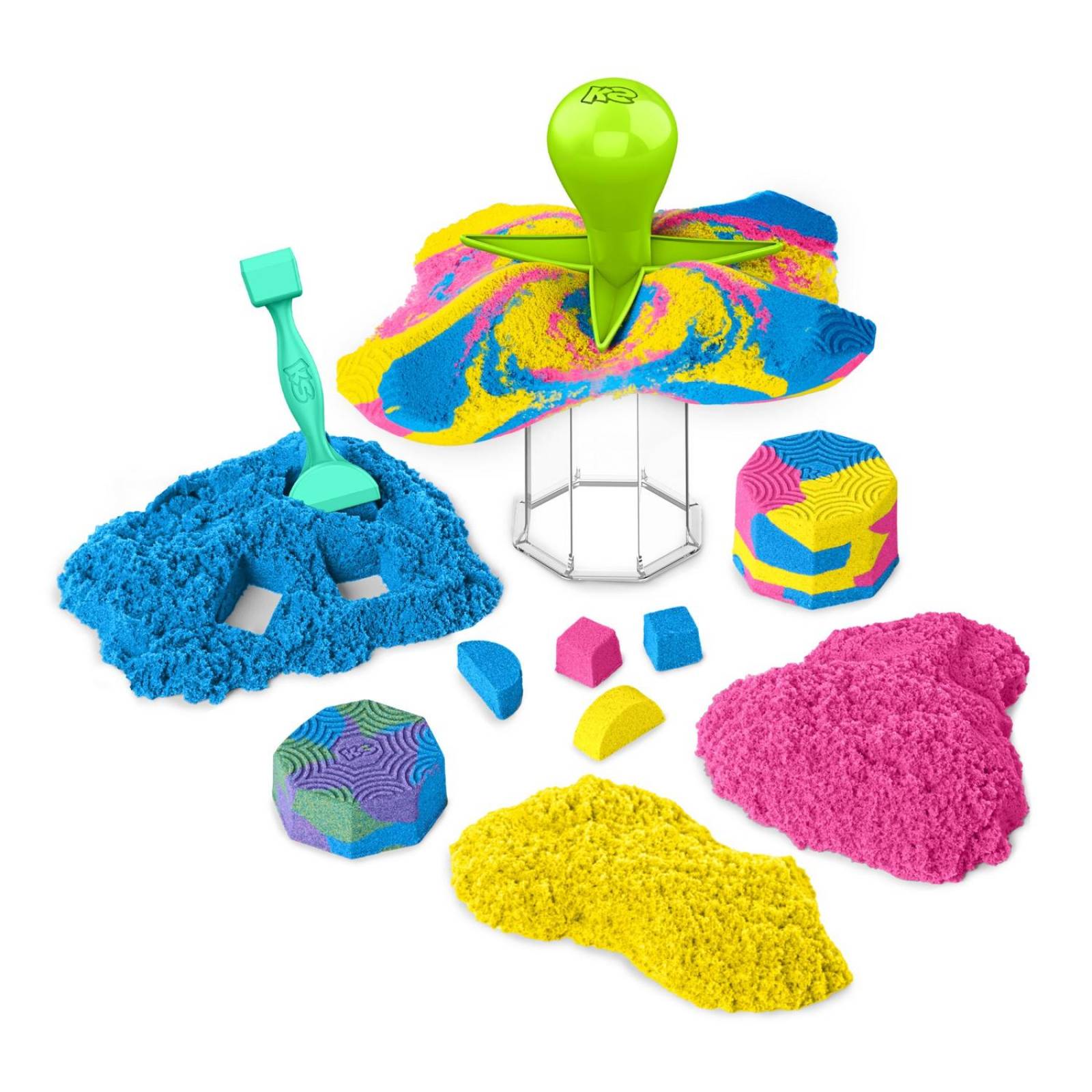 Kinetic Sand: Set Aplasta Y Crea 