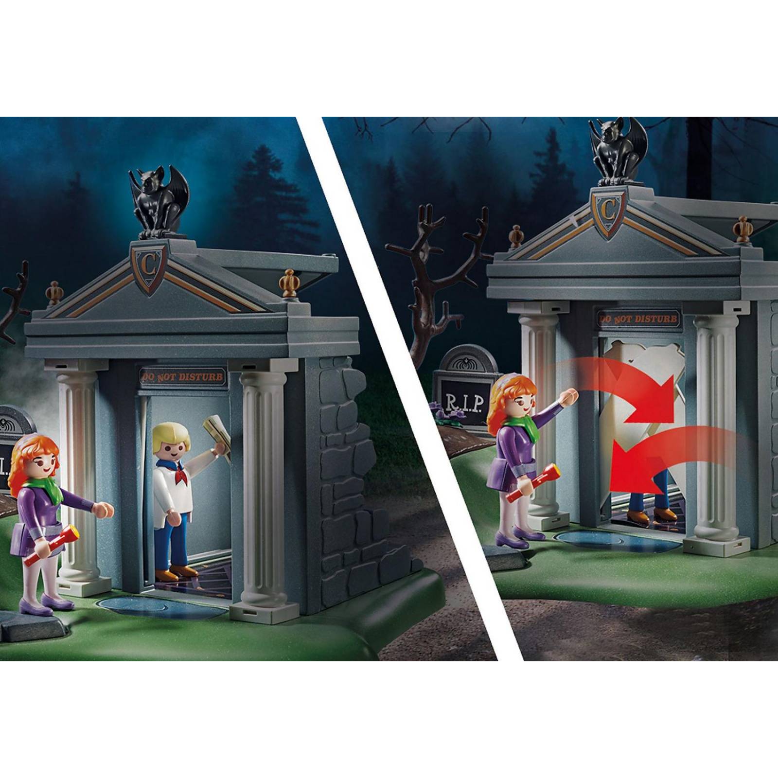 Playmobil Scooby Doo: Aventura En El Cementerio 70362
