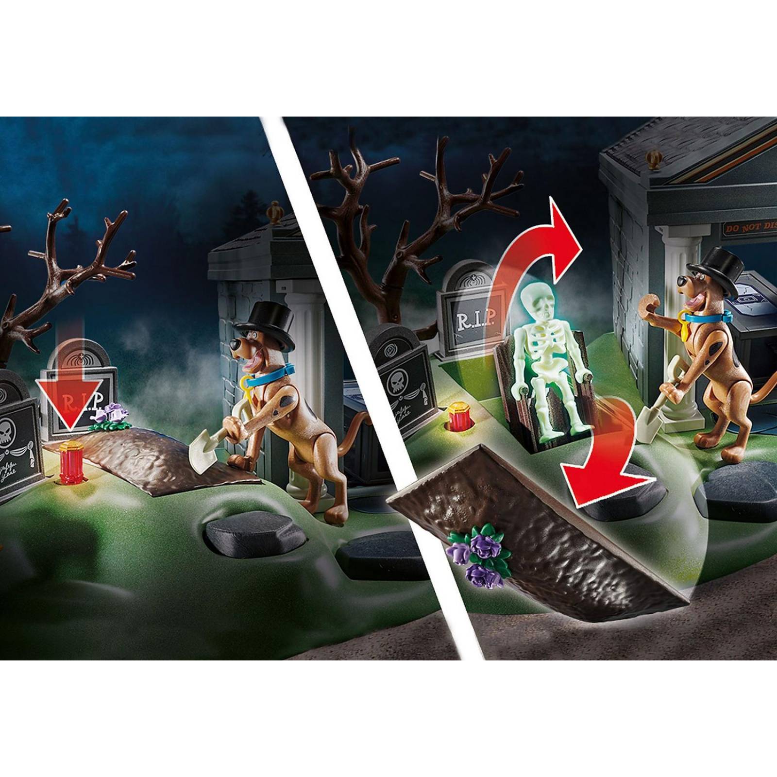 Playmobil Scooby Doo: Aventura En El Cementerio 70362