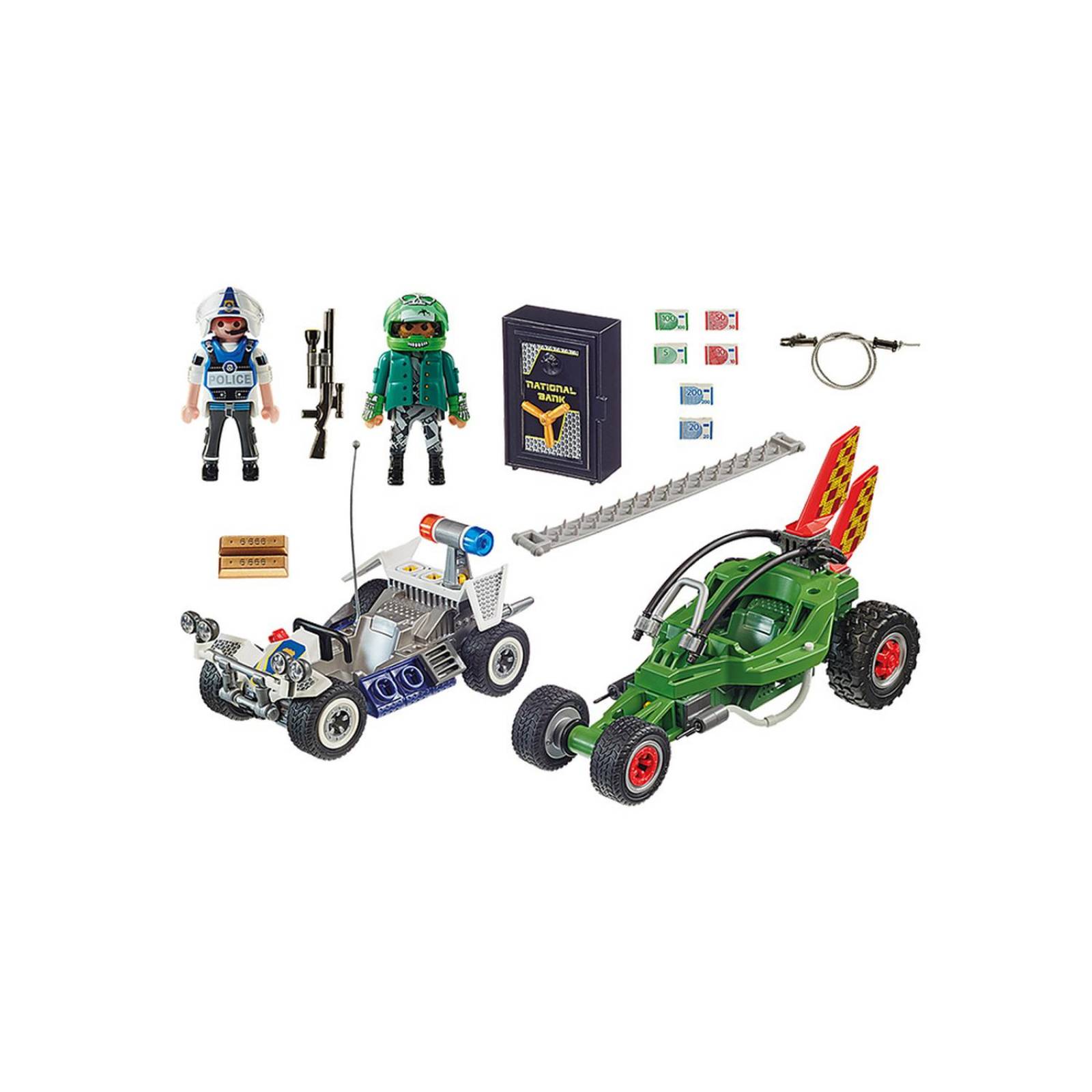 Playmobil City Action: Persecucion Policial Ladron De Caja Fuerte 70577 
