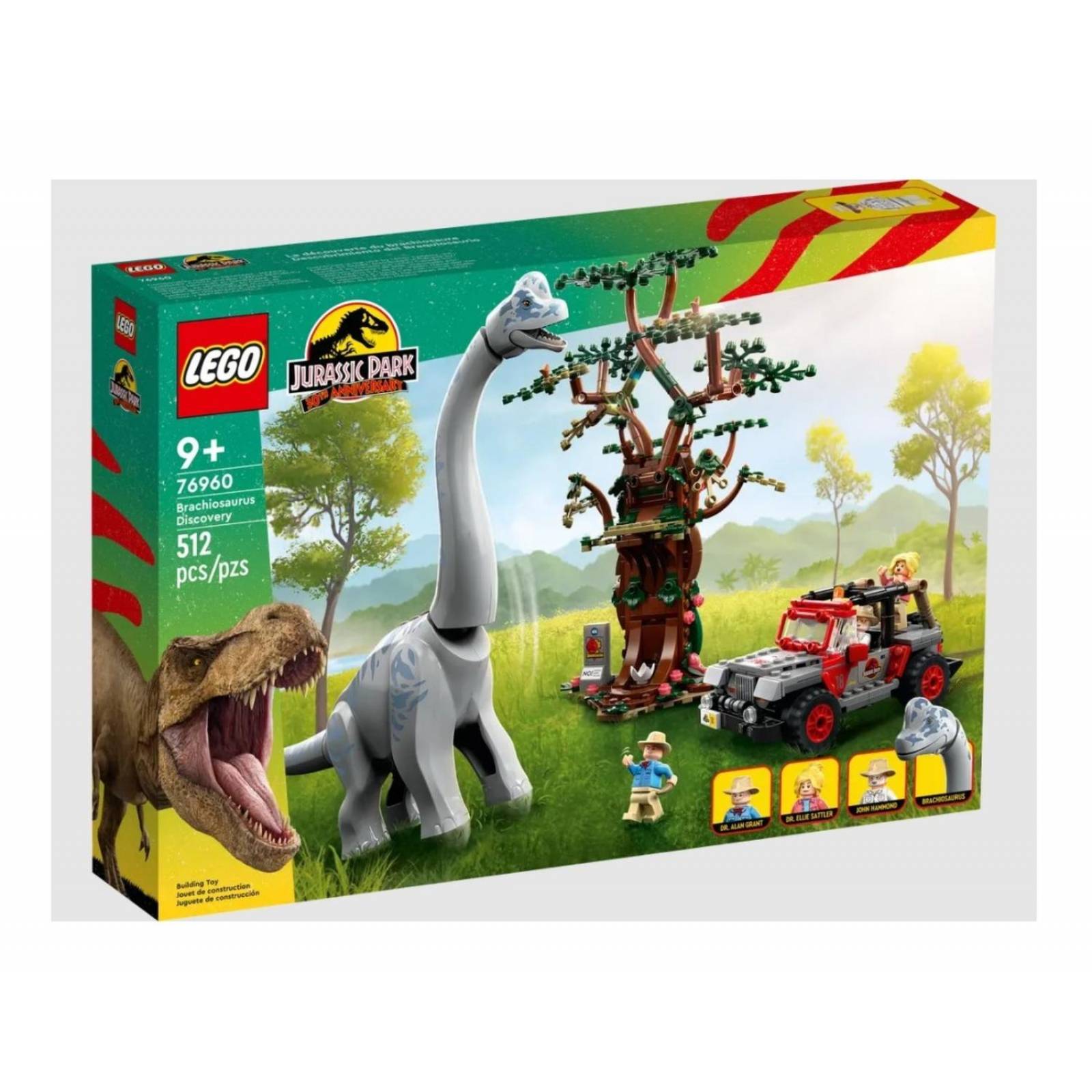 LEGO Jurassic World Descubrimiento Del Braquiosaurio 76960 