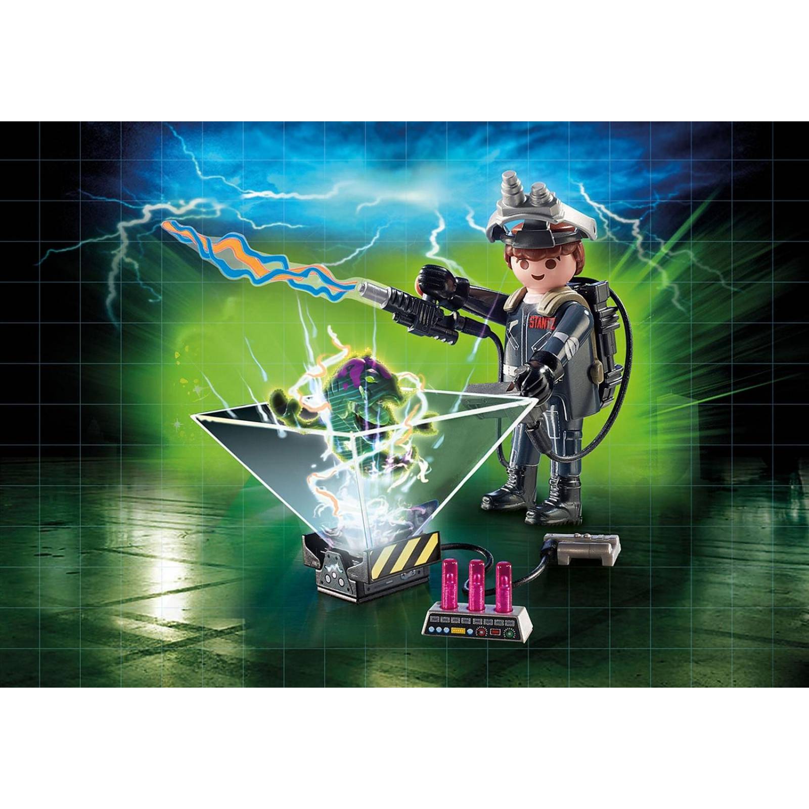Playmobil Ghostbusters: Cazafantasmas Raymond Stantz 9348 