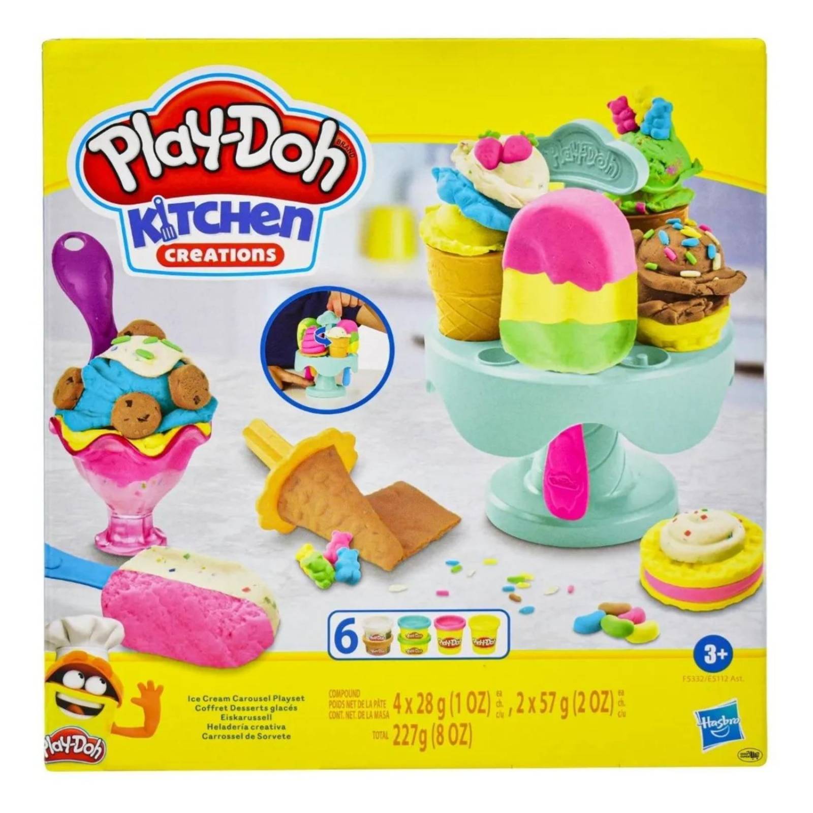 Play Doh Kitchen Creations: Set Heladeria Creativa 
