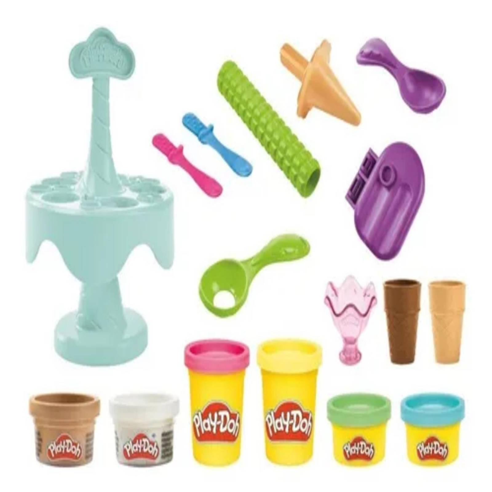 Play Doh Kitchen Creations: Set Heladeria Creativa 