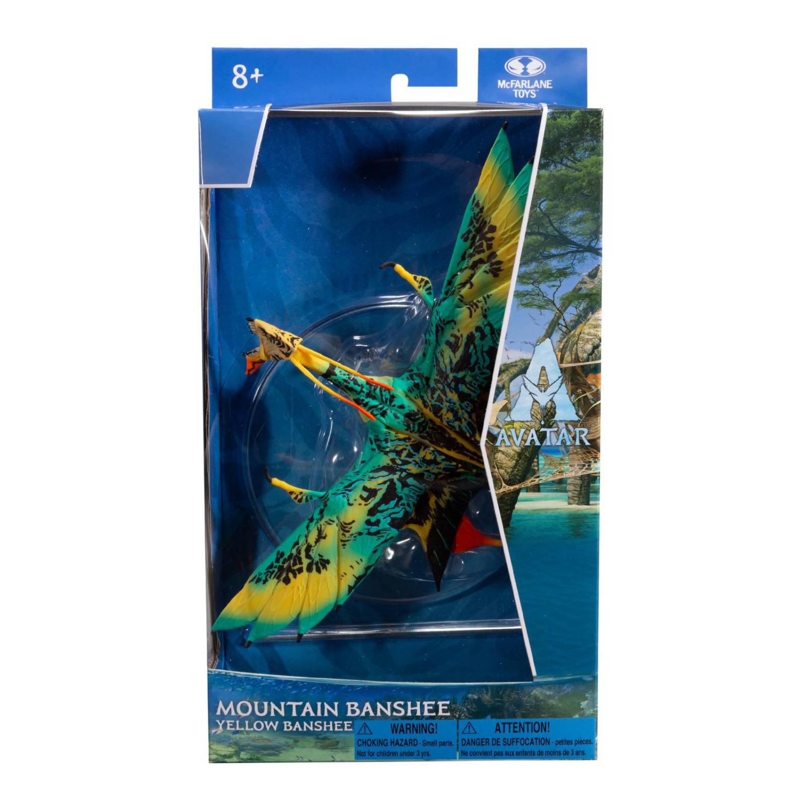 McFarlane Figura de Accion: Disney Avatar Way of Water - Mountain Banshee Amarillo 
