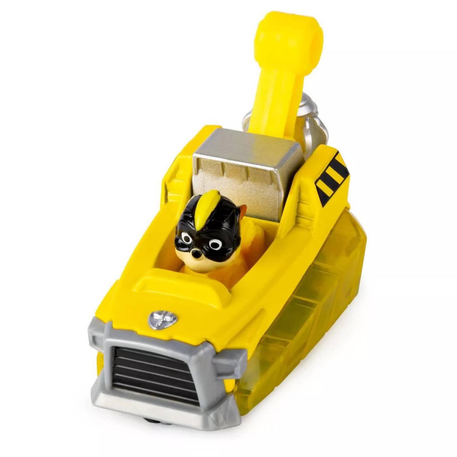 Paw Patrol: Paw Patrol Vehiculos True Metal - Rubble Super Cargado 
