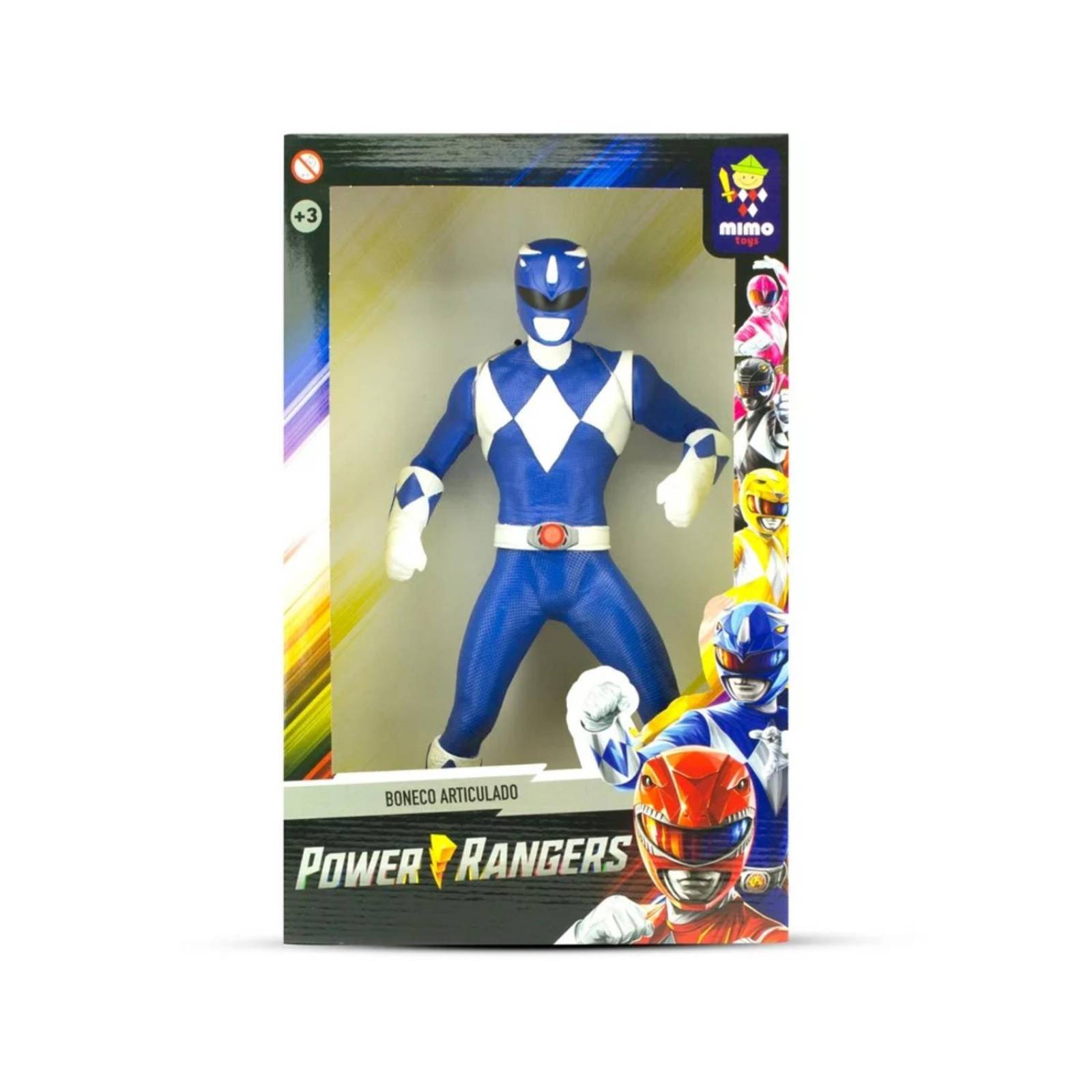 Mimo Toys Series: Power Rangers - Blue Ranger Figura de 50 cm