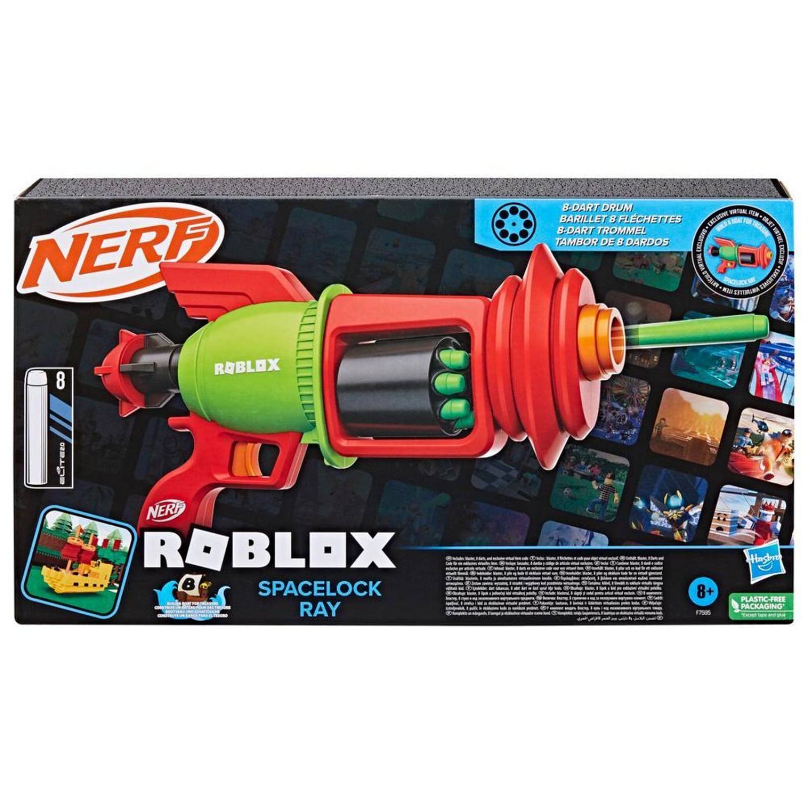 Nerf Roblox: Spacelook Ray Lanzador De Dardos 