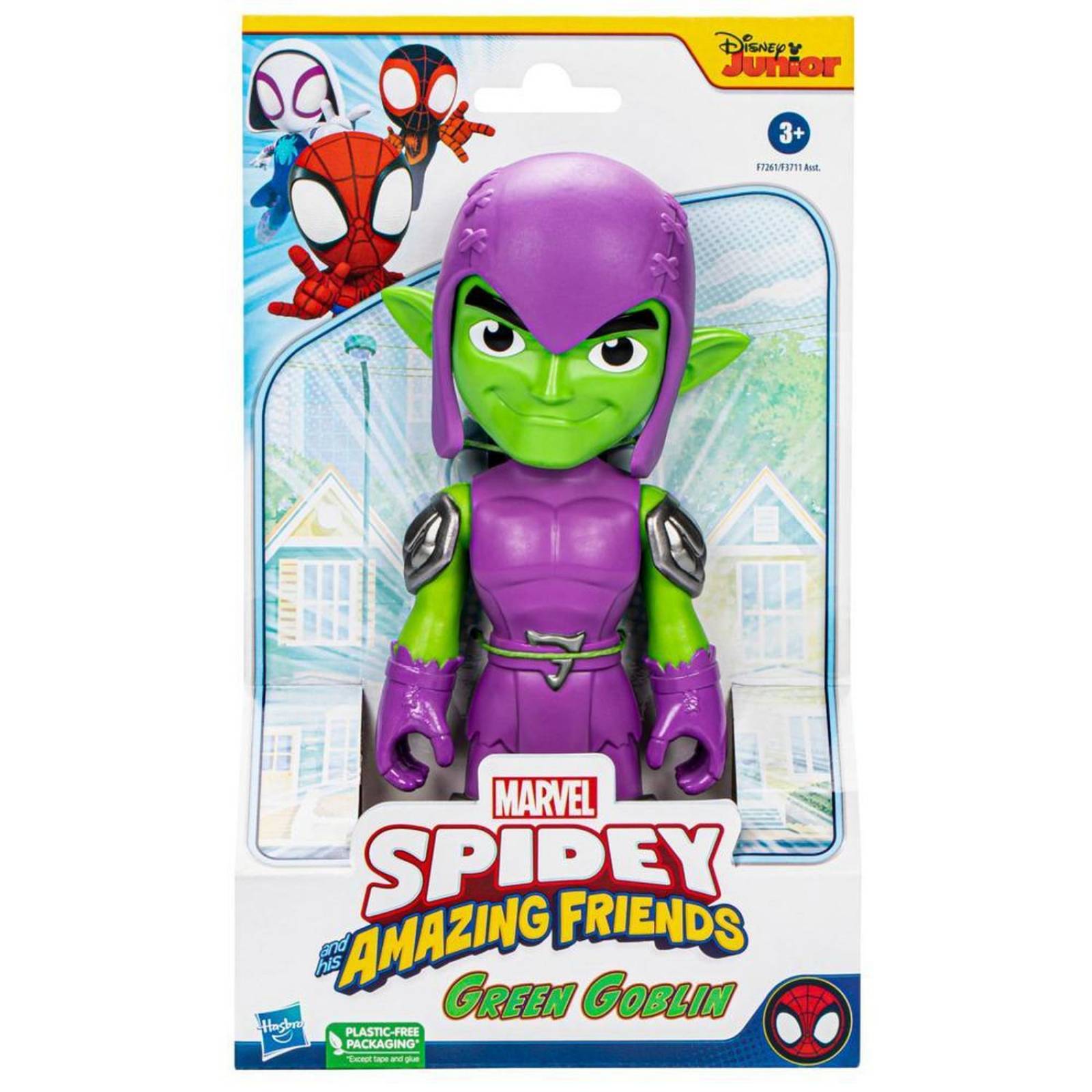 Marvel Spidey And His Amazing Friends: Duende Verde 9 Pulgadas 